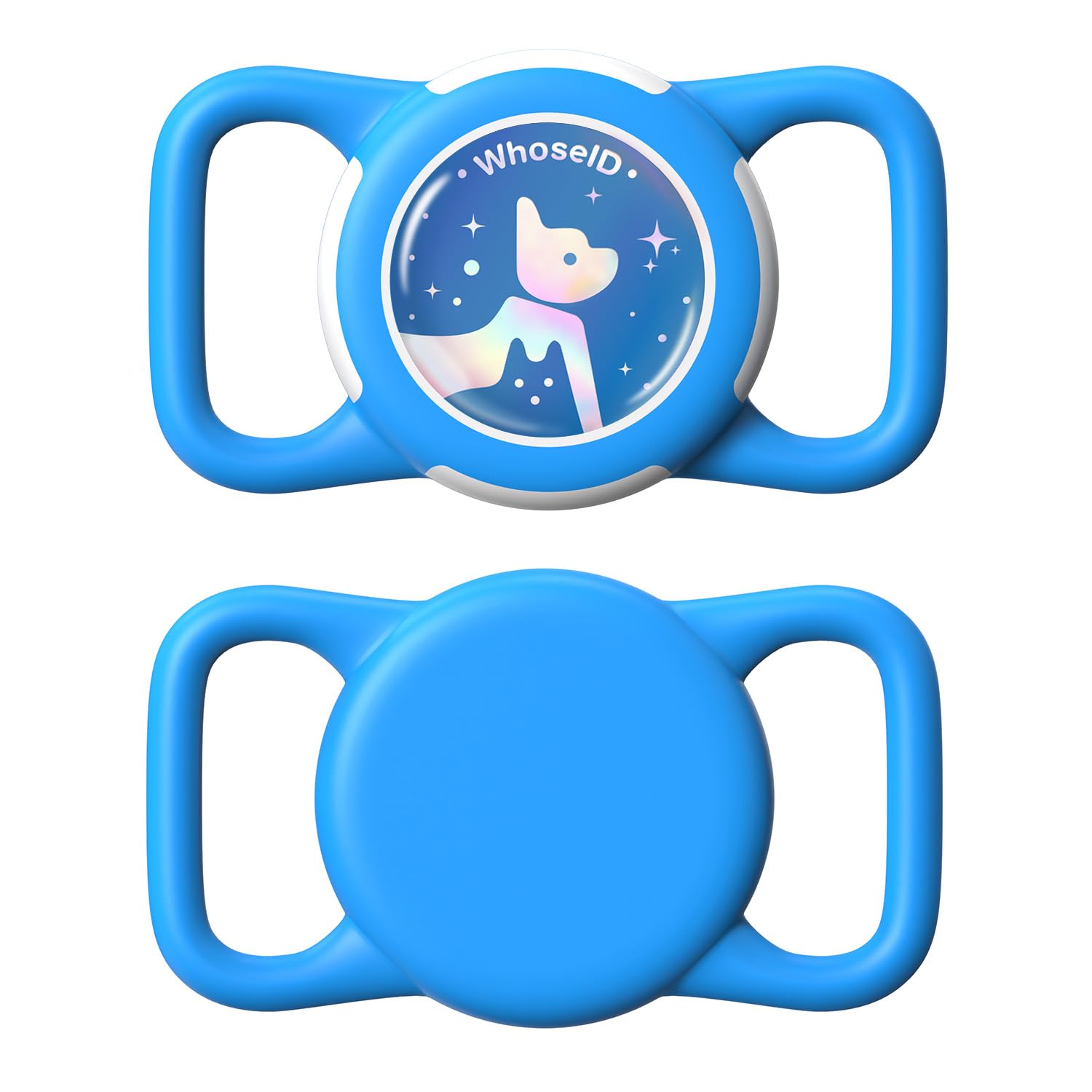 Waterproof Airtag Dog Collar Holder, Silicone & Abs Airtag Holder For Dog & Cat Collars, Ultra-Durable, Lightweight And Protecti