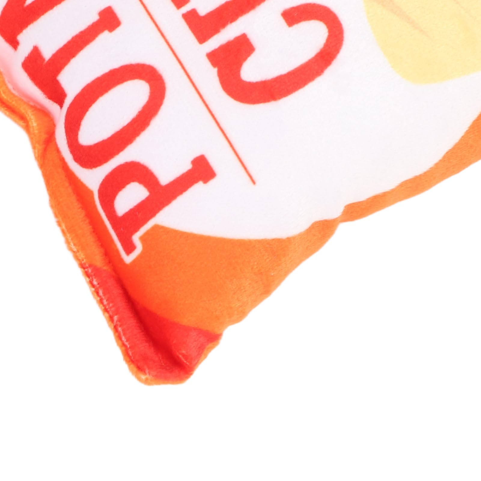 Potato Chips Plush Dog Toy, Interactive Dog Puzzle Toys Bite Resistant Built in Rattling Paper Plush Squeaky Dog Toy, Potato Chi