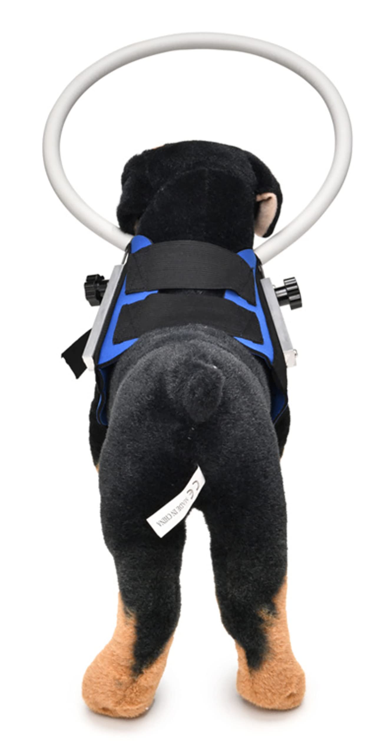 Ring Harness For Dog, Adjustable Dog Ring, Bumper Guards For Dogs Blue Small