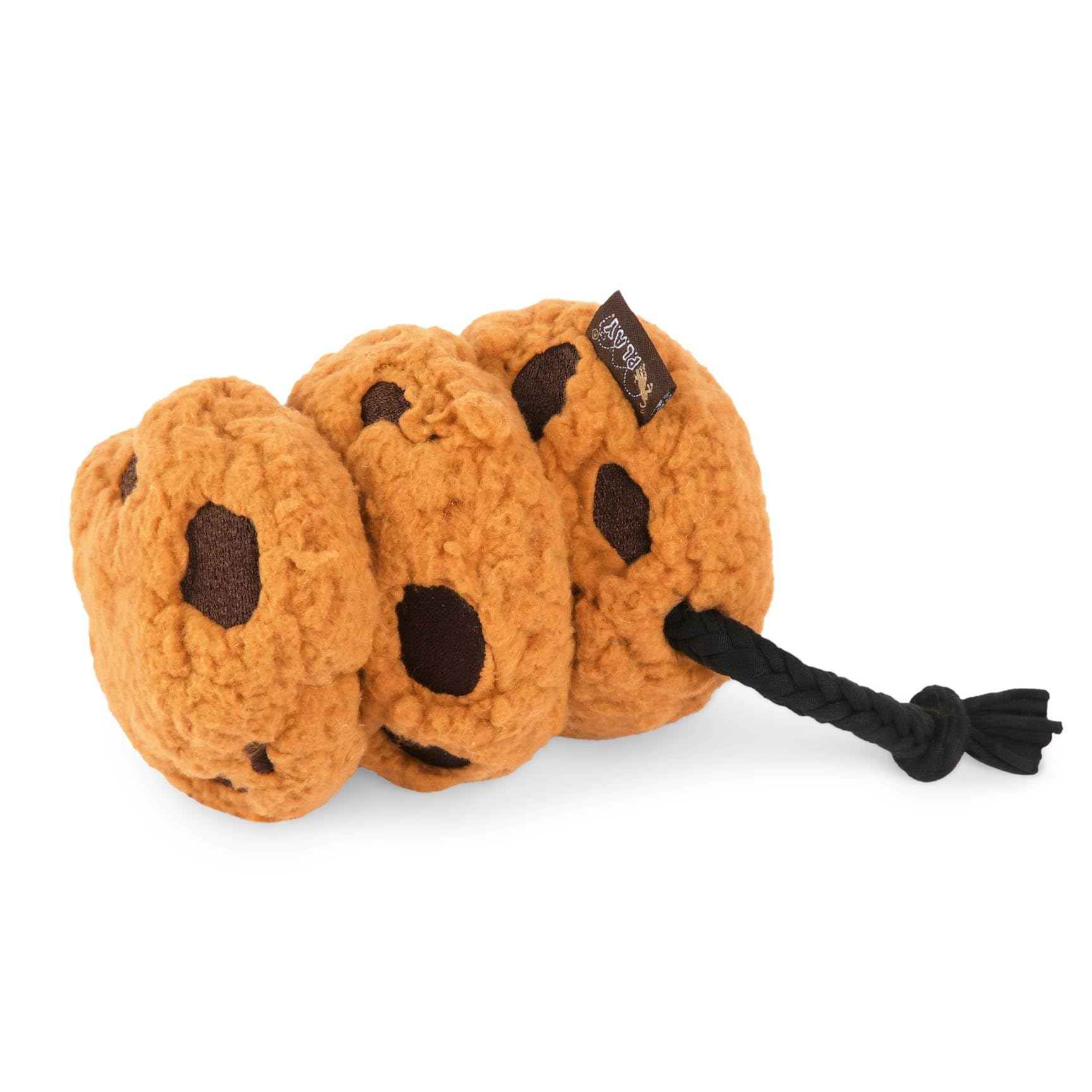 P.L.A.Y. Cute Plush Dog Toys - Coffee Shop Food Themed Durable Squeaker Chew Toy, Great for Puppies & Small, Medium, Large Dogs 