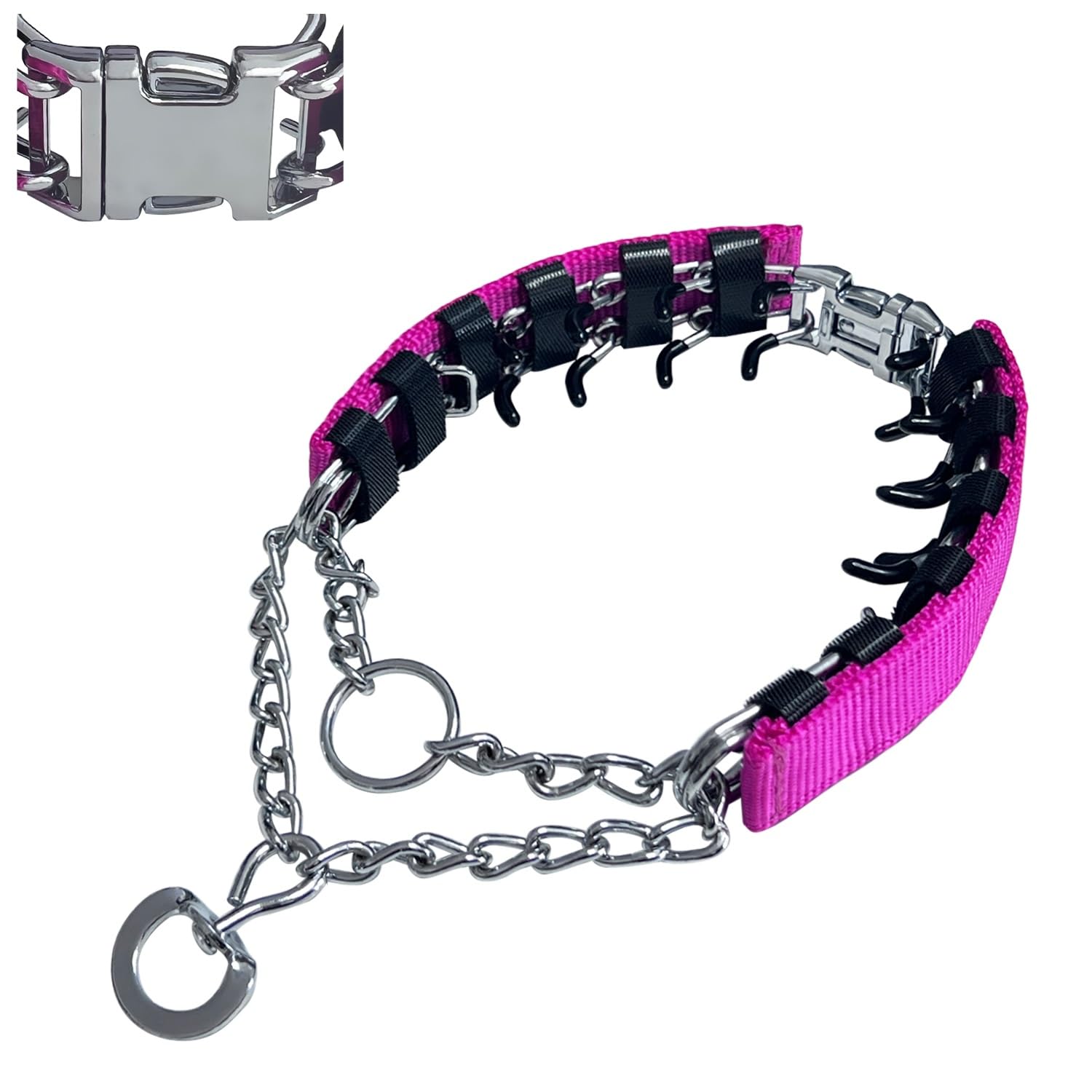 Adjustable Dog Collar With Quick Release Buckle For Small Medium Large Dogs