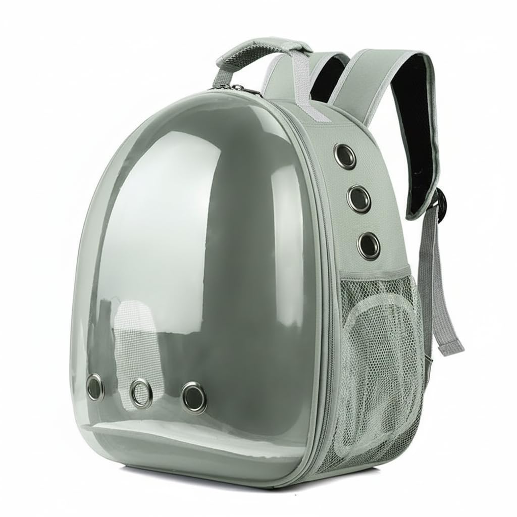 GTC Ultimate Ventilated Expendable Cat Backpack Carrier Secure and Portable Pet Travel Bag with Breathable Design for Outdoor Ad