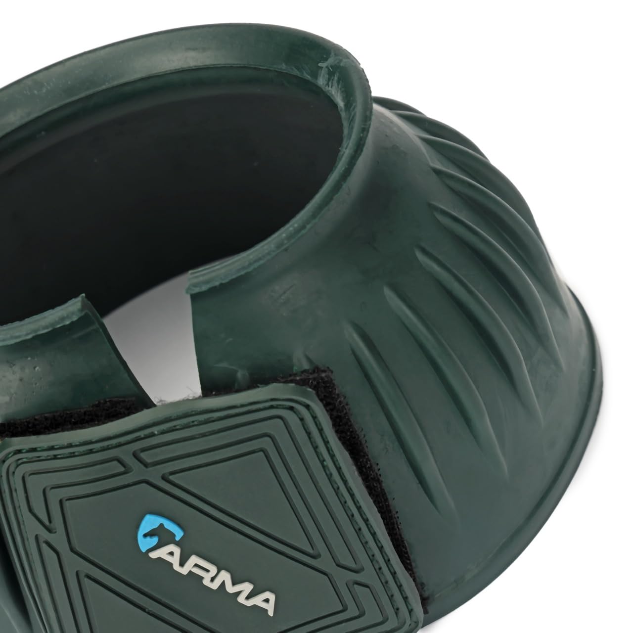 Shires Equestrian Equine Horse Arma Overreach Full Green Bell Boots