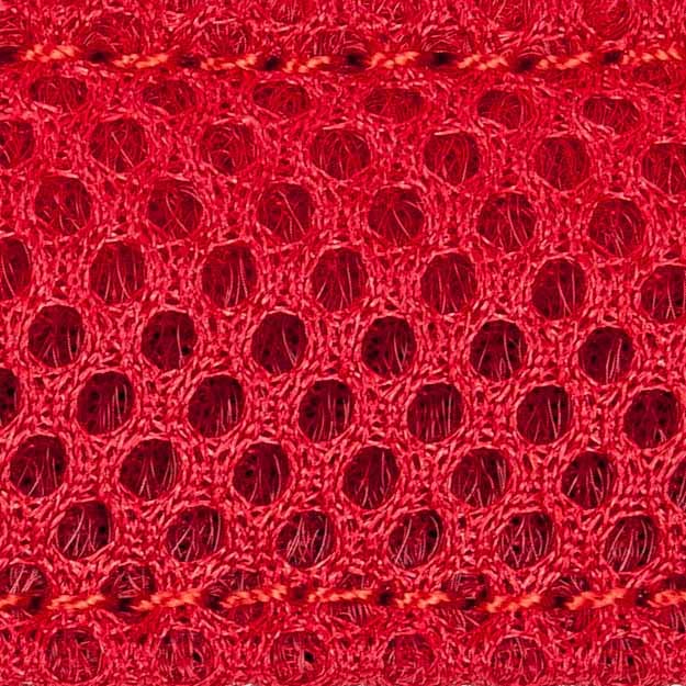 Pet Life ® 'Aero Mesh' 360 Degree Dual Sided Comfortable And Breathable Adjustable Fashion Mesh Dog Collar And Dog Leash For Small Medium And Large Dogs Red