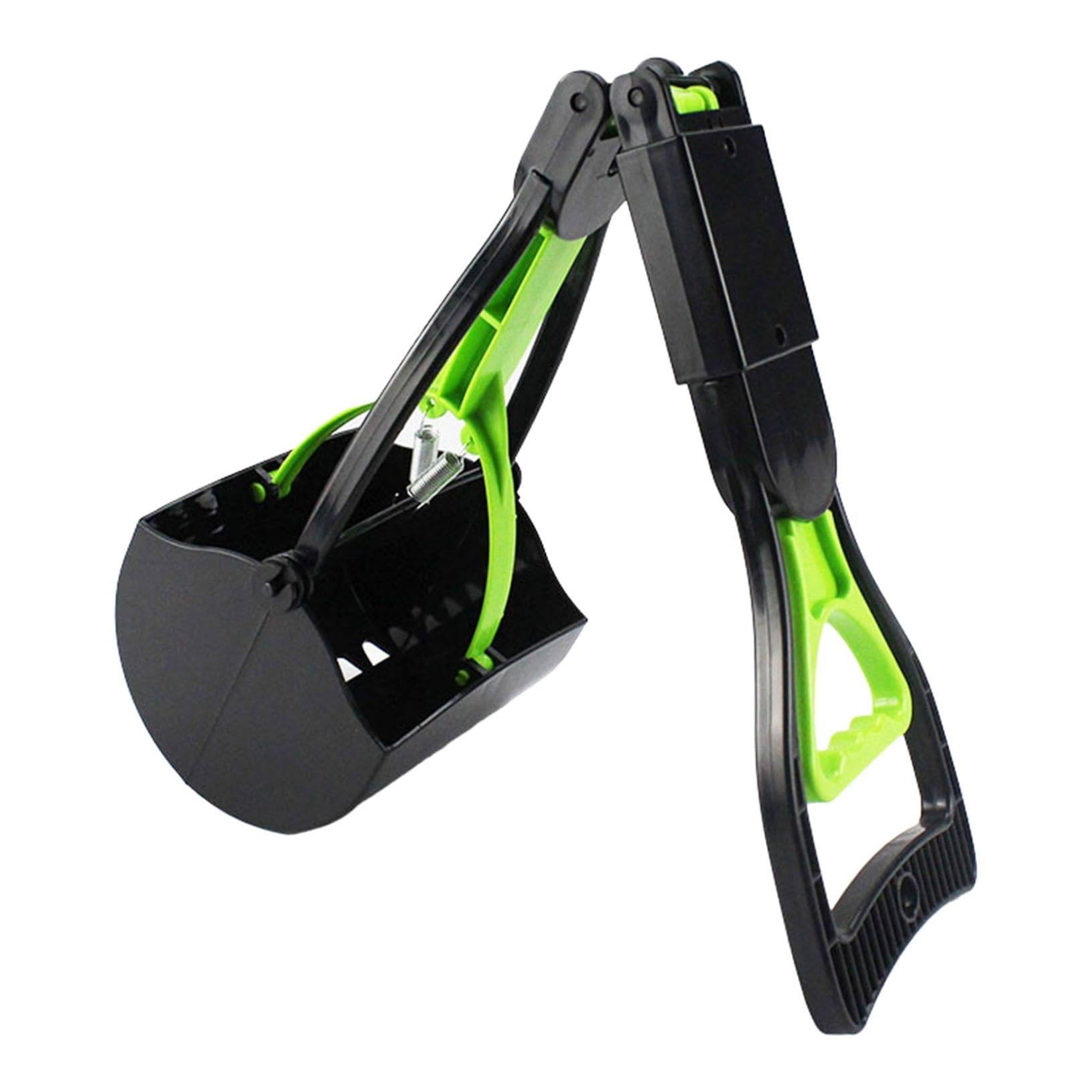 Non-Breakable Pet Pooper For Dogs Long Handle, Heavy Duty, High-Strength Material With Durable Spring For Easy Grass, Gravel, An