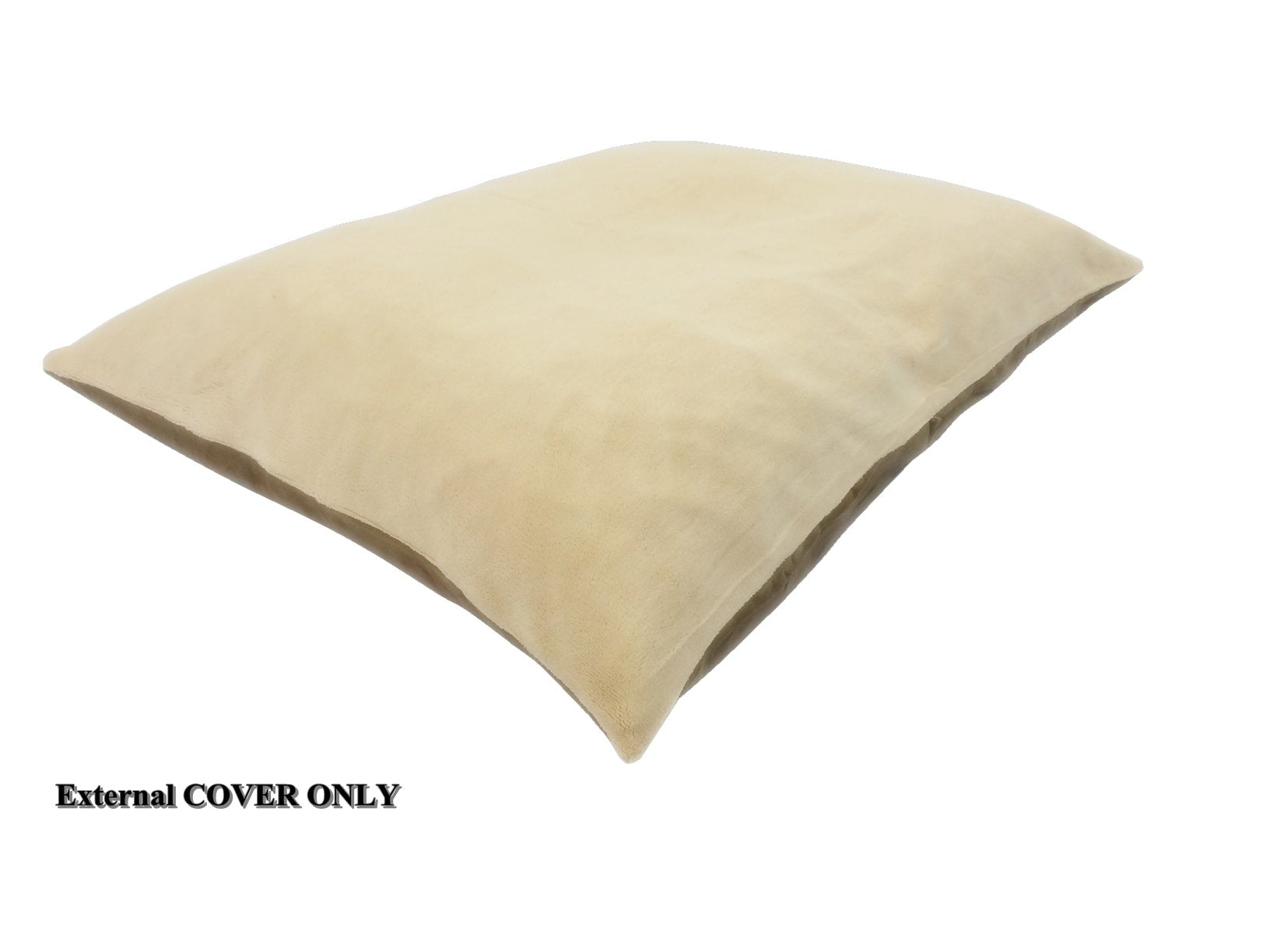 American Comfort Warehouse Removable Zippered Heavy Duty Durable Cover Case For Medium To Large Dogs - External Cover Only (Beig
