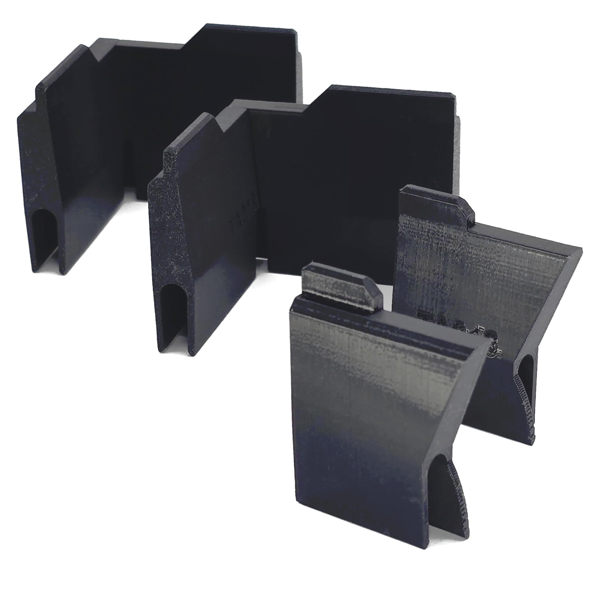 FISH GUILD CORP Lid Risers for Fluval Flex Aquariums, 9, 15 & 32.5 Gallon, Canopy Support Lifter Set (Black, 32.5 Gallon (123L))