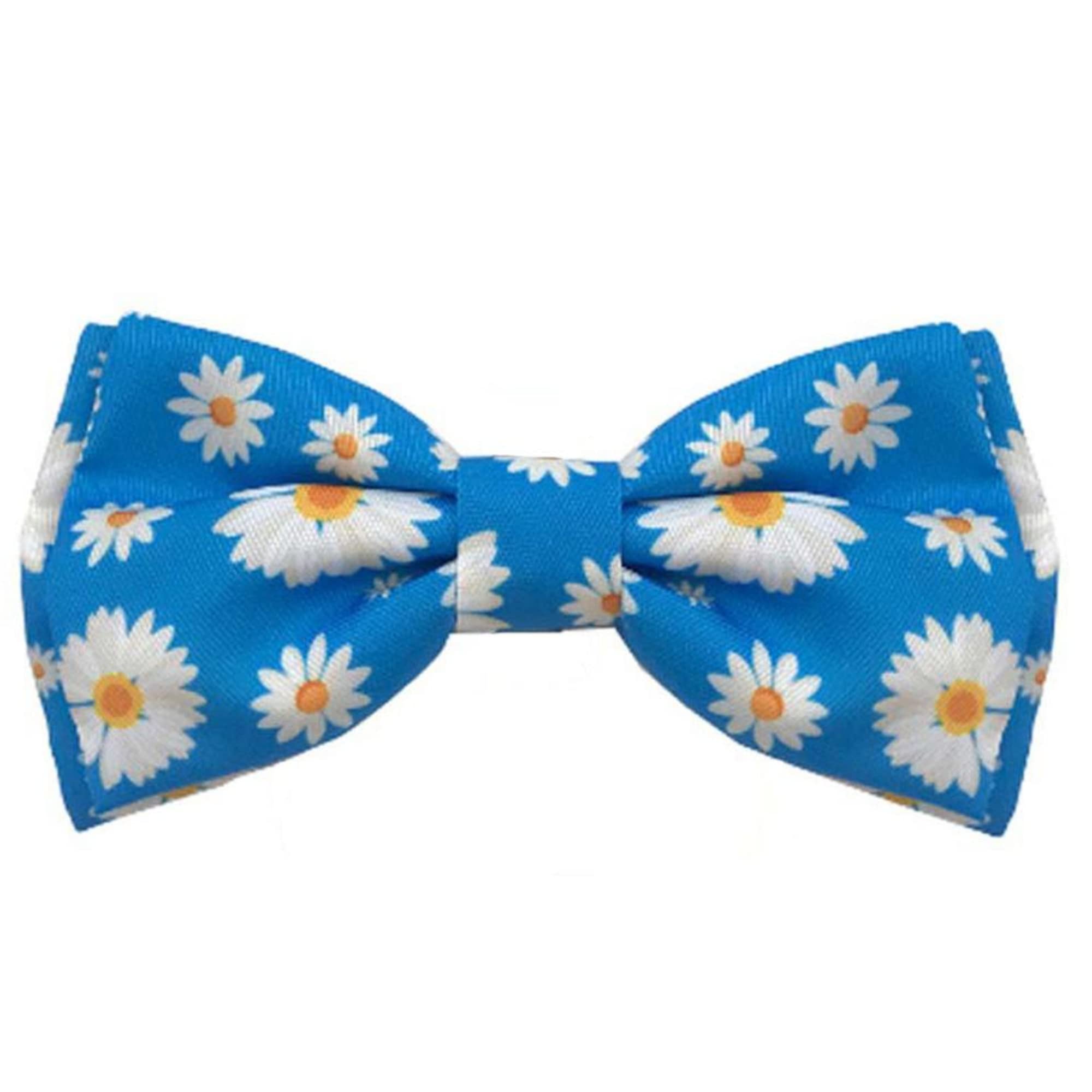 Huxley & Kent Bow Tie For Pets | Flower Child (Extra-Large) | Easter Spring Bow Tie Collar Attachment | Bow Ties For Dogs & Cats | H&K