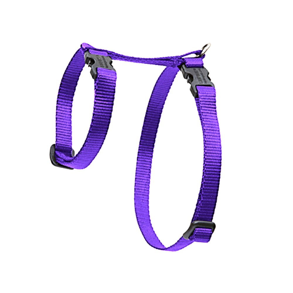 LupinePet Basics 1/2 Purple 12-20 H-style Harness for Small Pets
