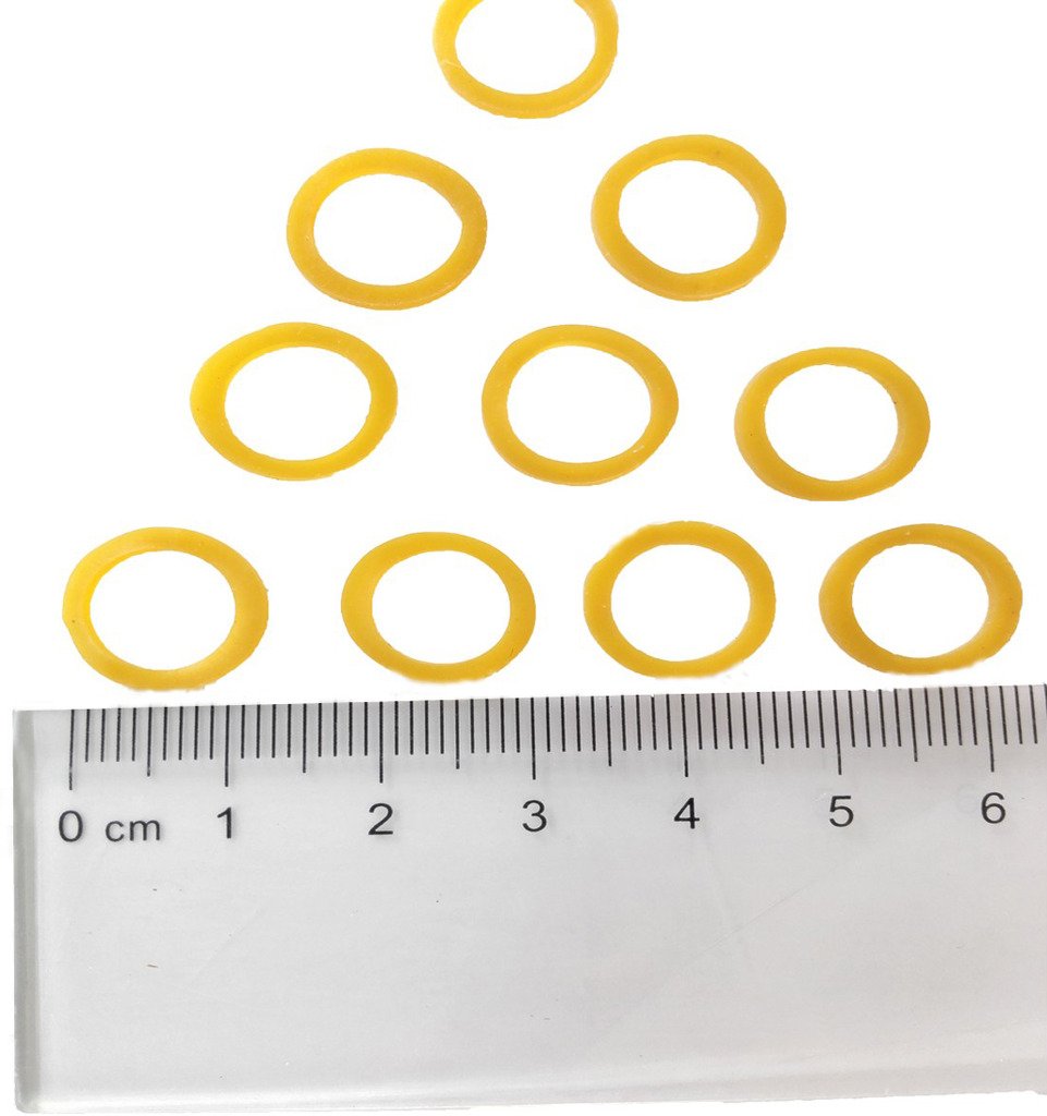 Pet Show 1000Pcs 10Mm Dia. 100G/Pack Bulk Dog Rubber Bands For Hair Grooming Diy Hair Bows Top Knots For Puppies Cats Farm Animals Small Medium Large Dogs