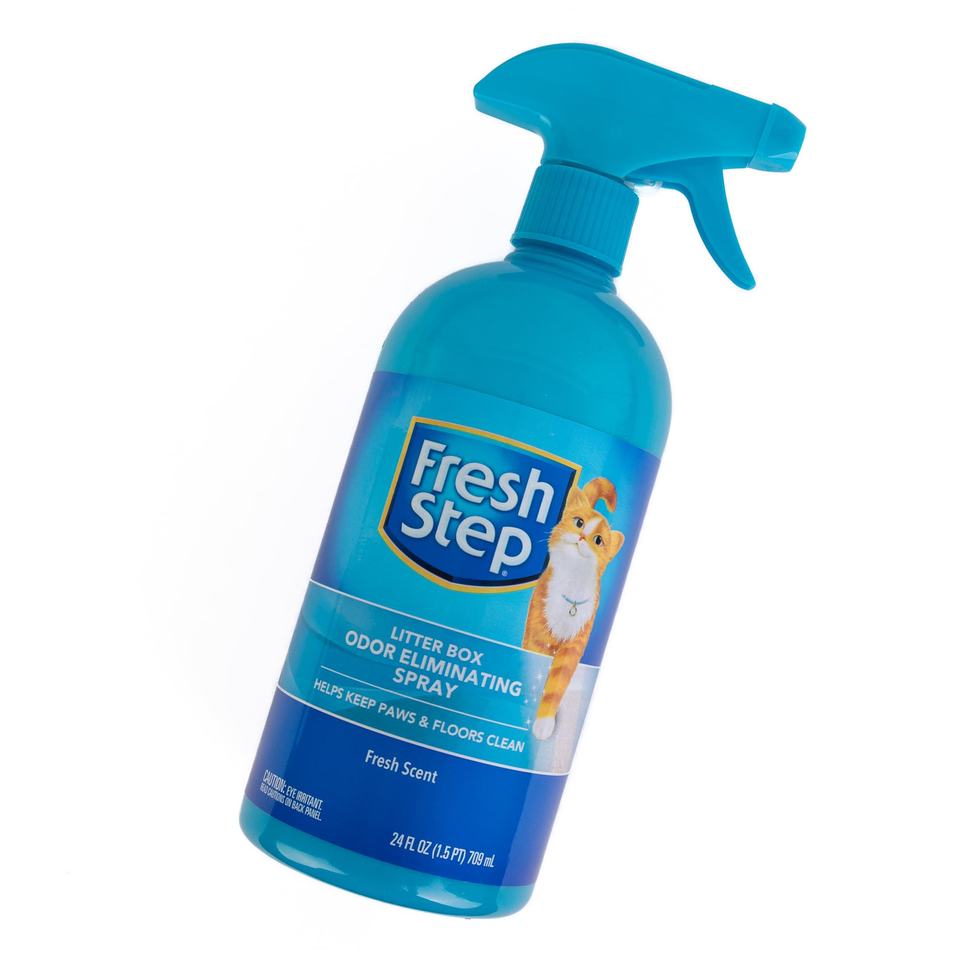 Fresh Step Cat Litter Box Odor Eliminating Spray | Cat Deodorizer Spray For Litter Box | Odor Neutralizing Cat Product | 24 Ounc