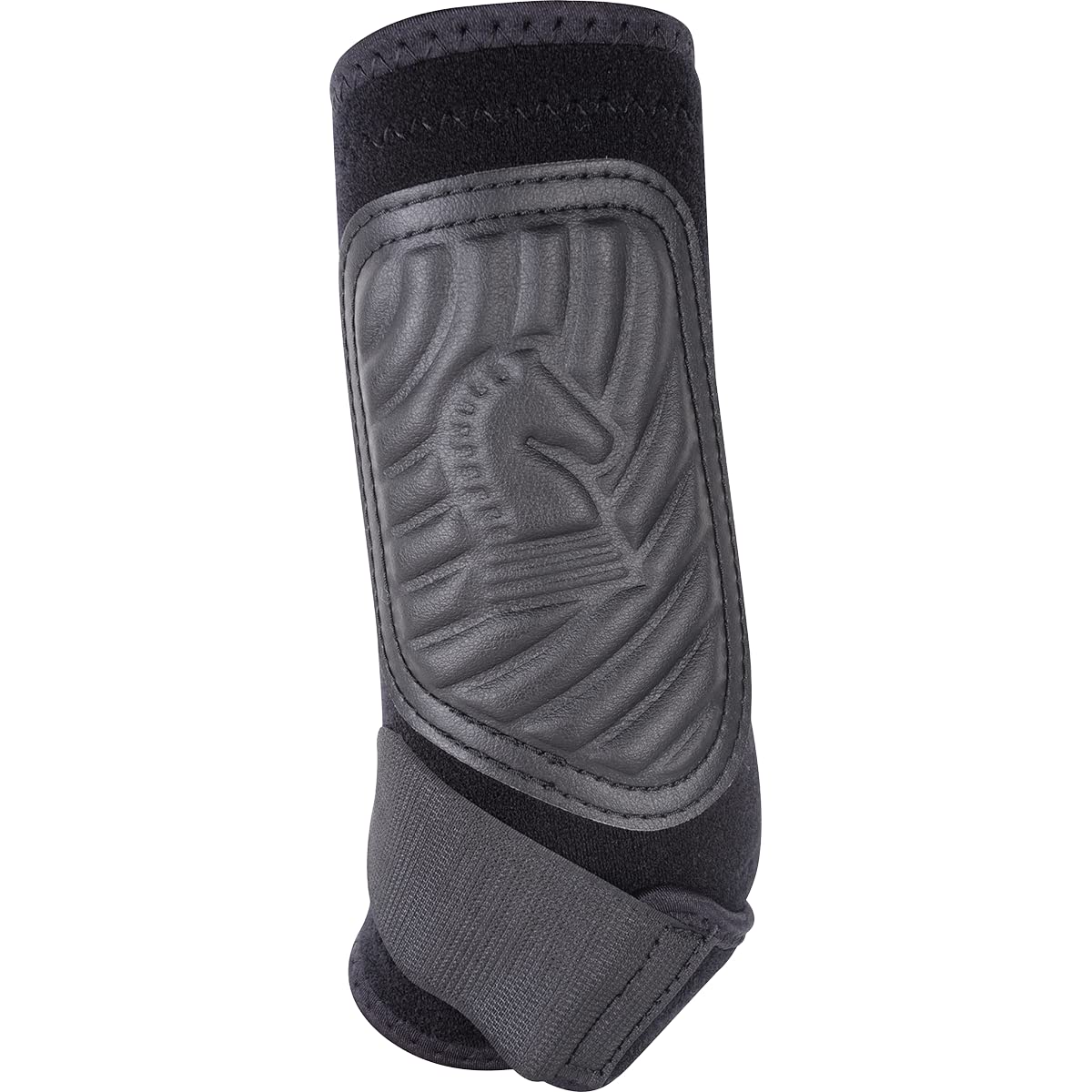 Classic Equine Classicfit Sling Boots, Front (Black, Medium)