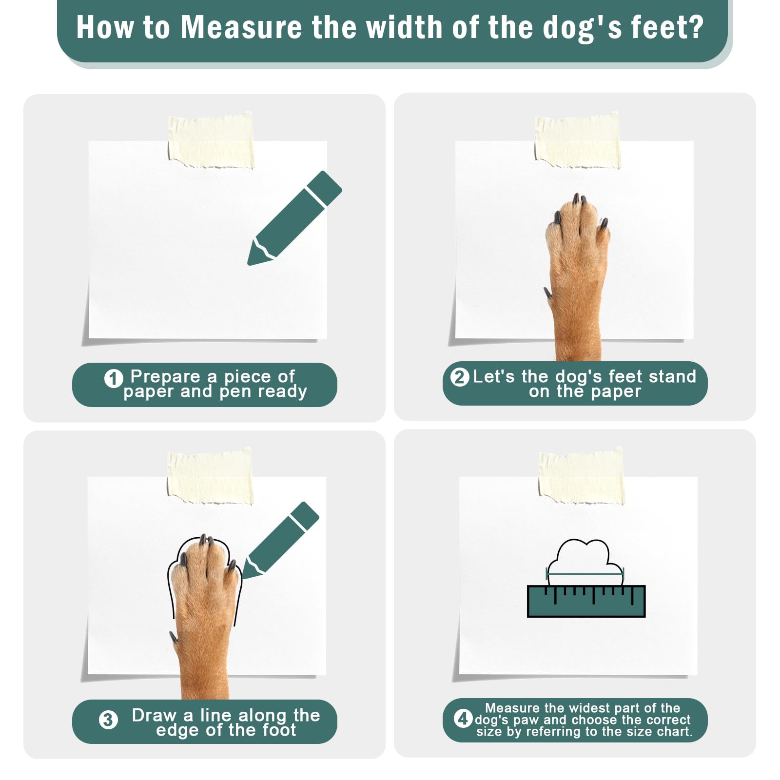 Ladadee Disposable Dog Booties For Paw Protection, Dog Socks For Small Dogs, Disposable Dog Paw Socks Protector For Small Dogs (