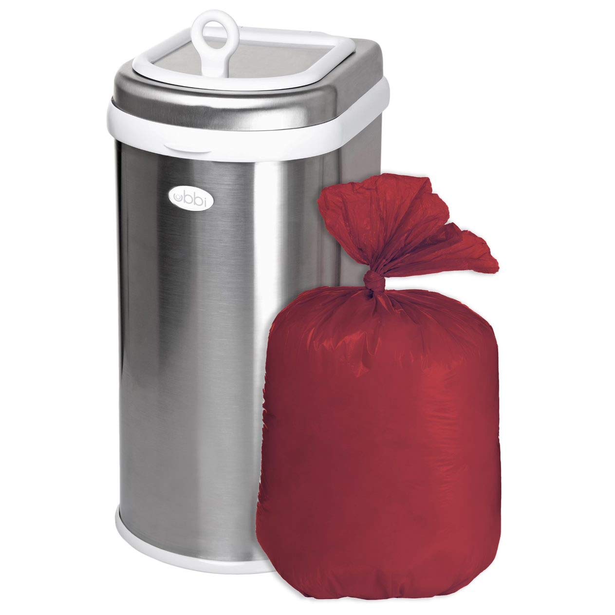 Ubbi Pet Waste Pail Bags, Cat Litter Box Cleaning Solution, Litter Pail Bags, 25 Count Value Pack