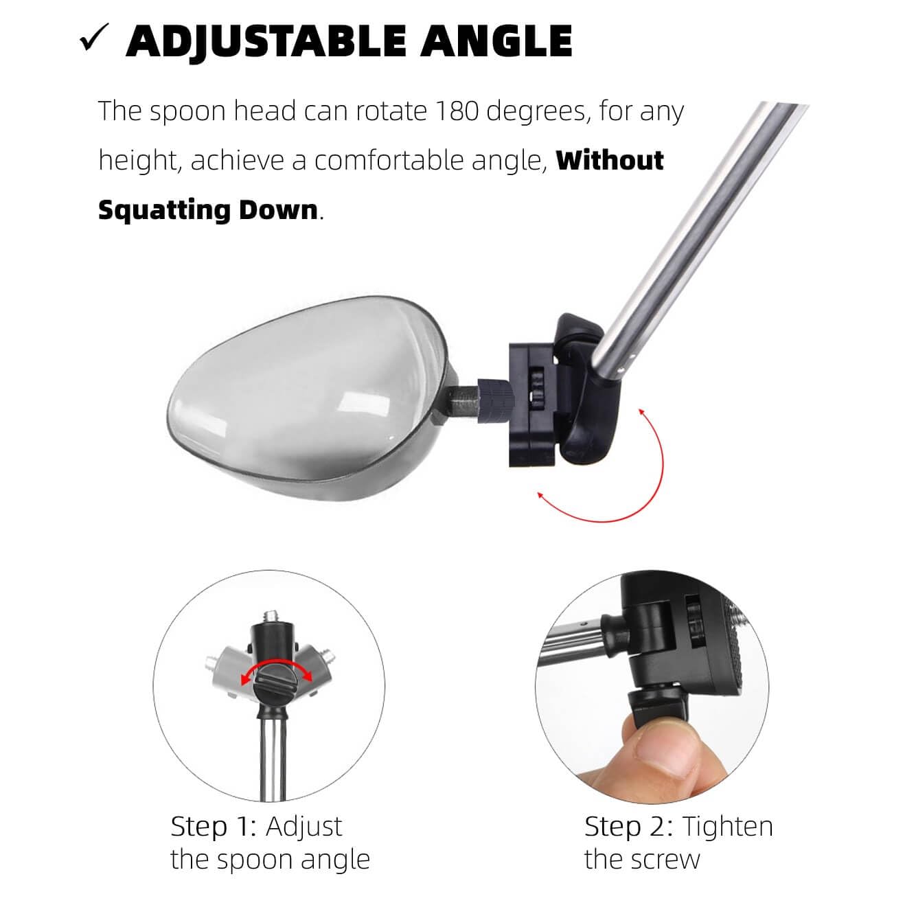 Inenya Dog Cat Urine Collector- Telescopic Handled Dog Pee Sample Catcher For Veterinary Supplies, Urine Stick For Small Large F