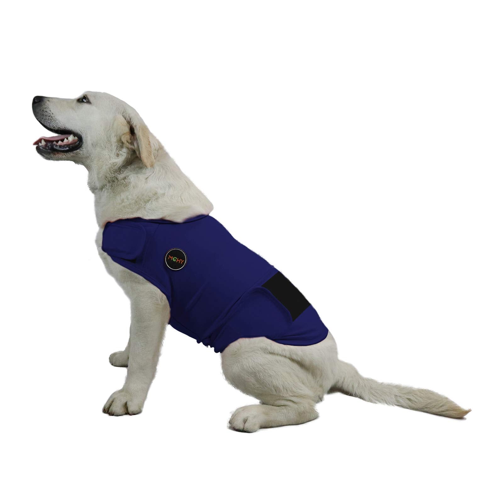 Mchy Dog Anxiety Vest, Anxiety Relief For Dogs, Dog Calming Coat (Navy Xl)