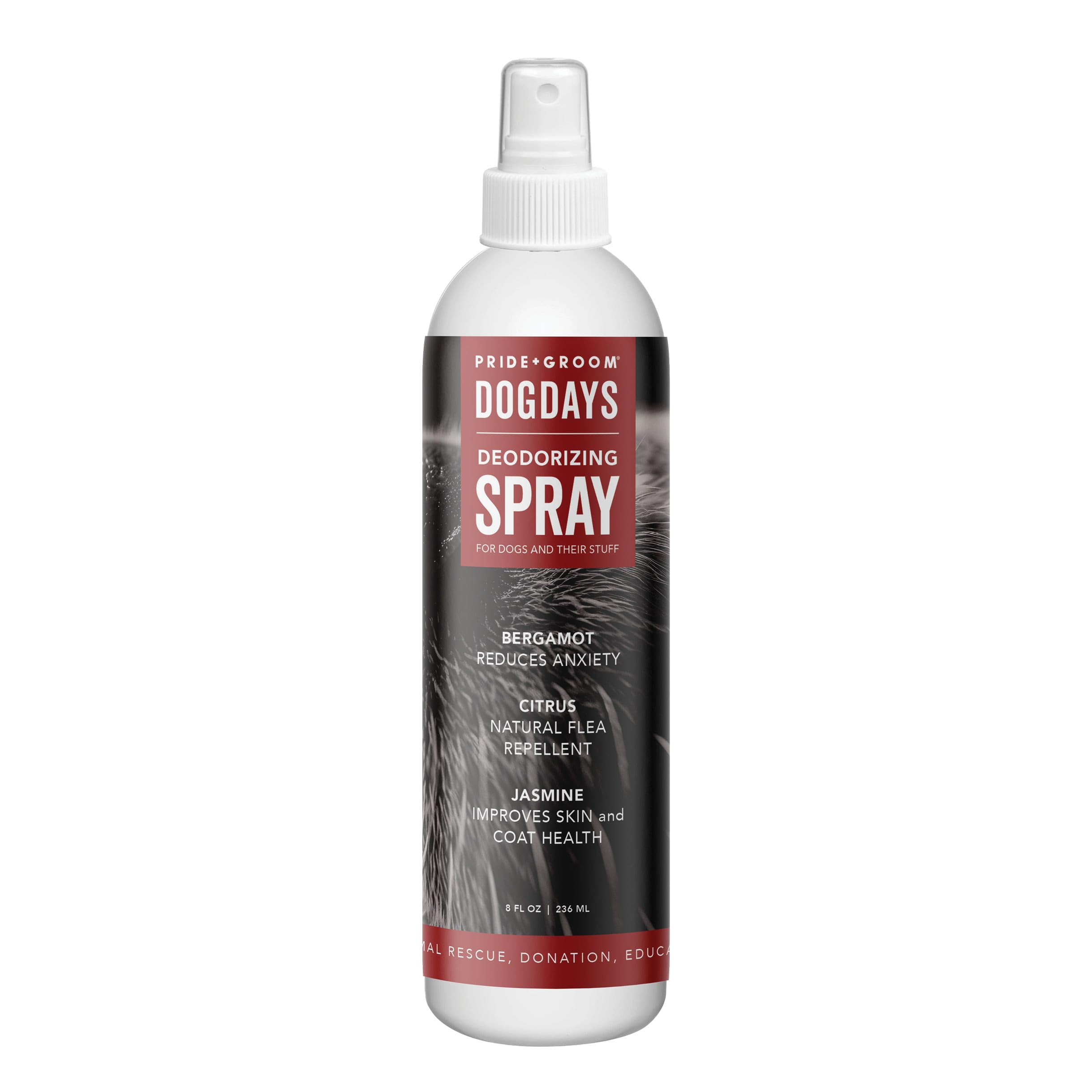 Pride And Groom Dogdays Deodorizing Dog Spray | Long-Lasting Pet Odor Eliminator With Fresh & Clean Scent | Hydrating Dog Cologn