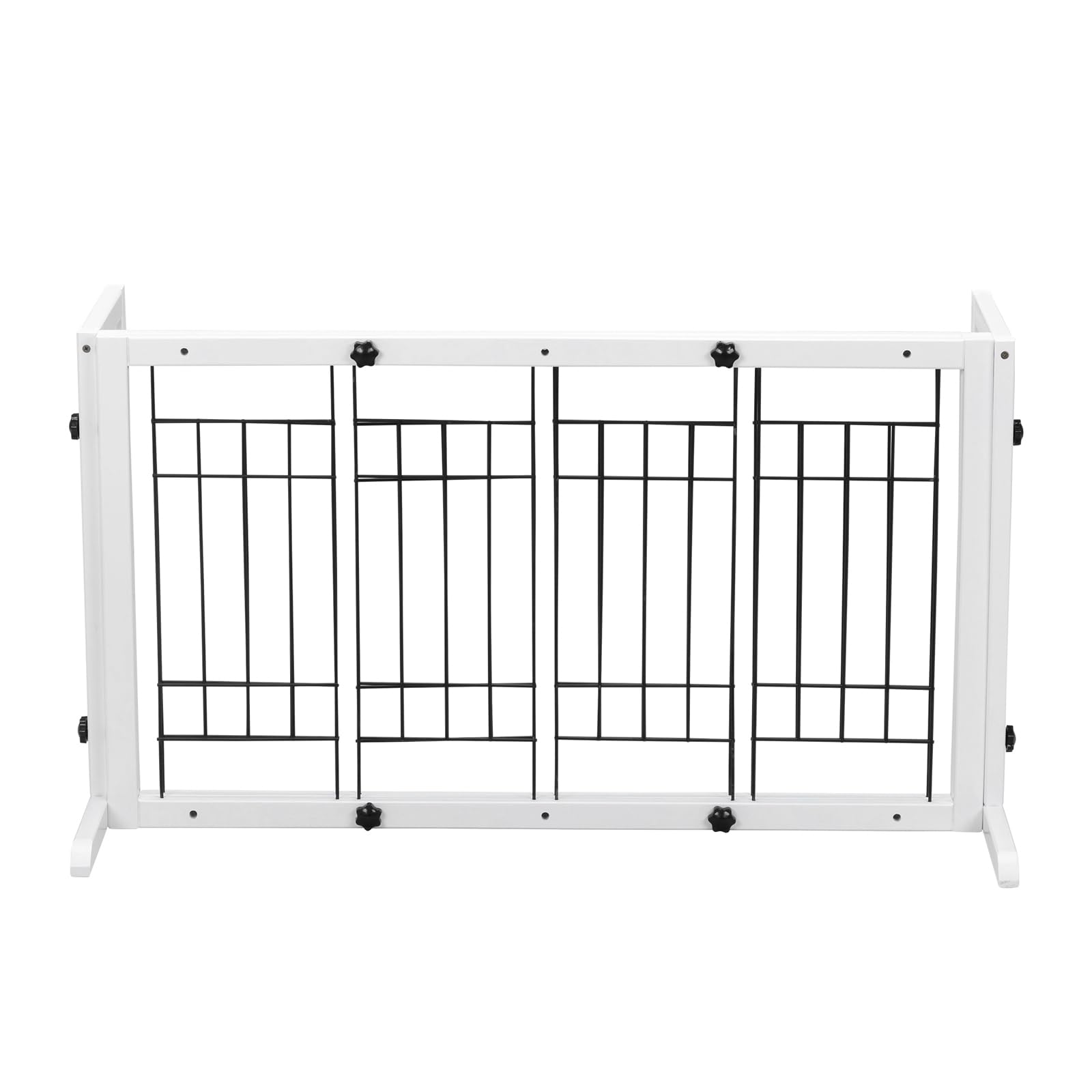 Oleksil 39'-71' Adjustable Freestanding Baby Safety Gate Playpen Fireplace Baby Gate Dog Fences Indoor Pet Gates Dog Gates For Doorways,Stairs,Child,Toddler
