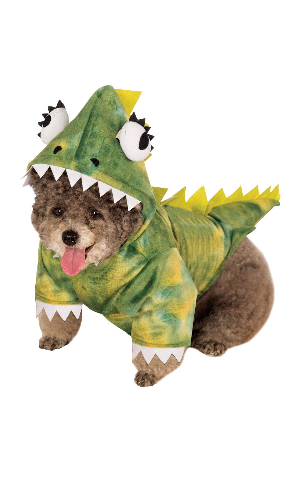 Rubie'S Green Dinosaur Hoodie Pet Costume, Large