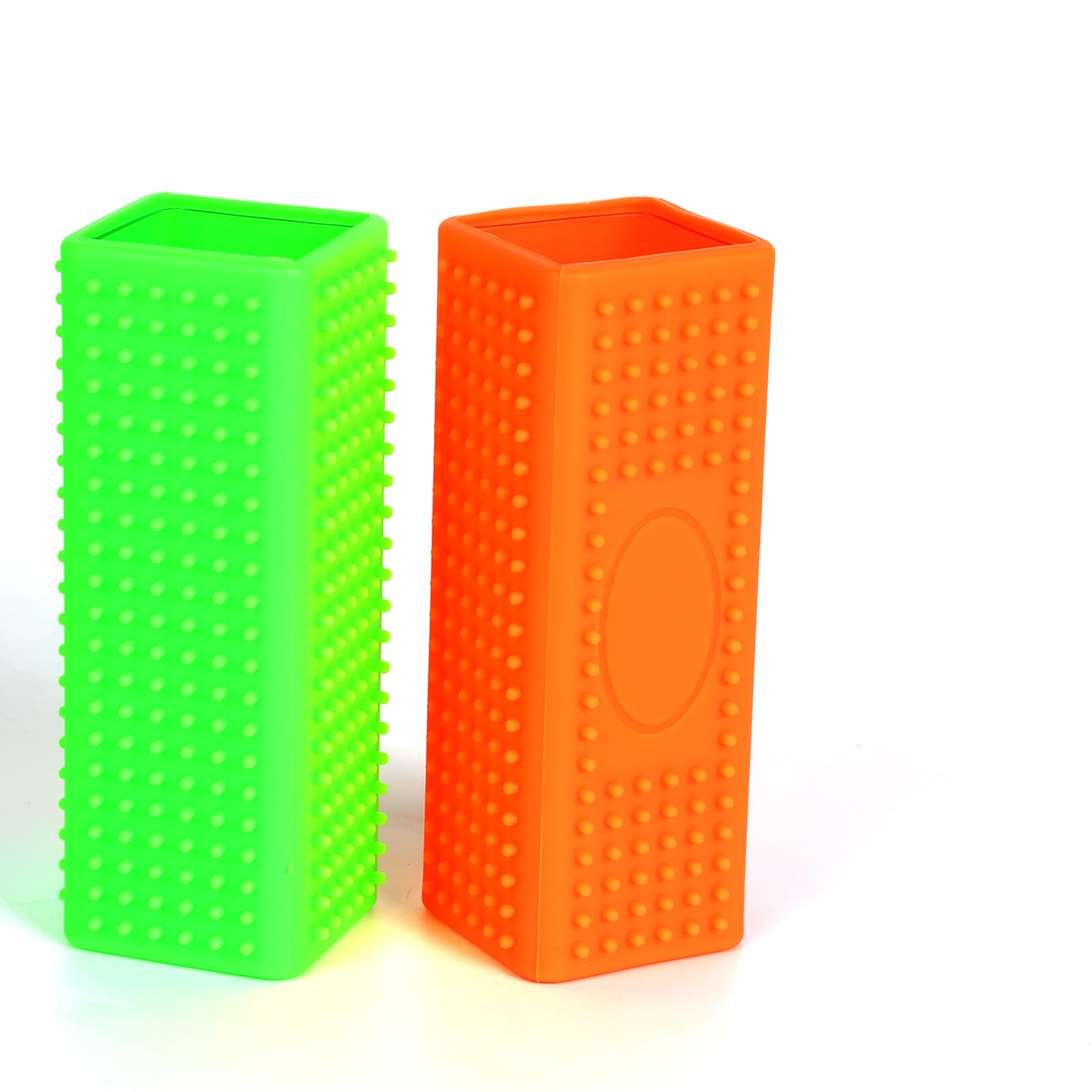 Ysofun 2Pcs Pet Dog Cat Hair Remover, Pet Morning Block Brush,Hollow Silicone Cleaner Brush, Suitable For Pet,Interior, Furnitur