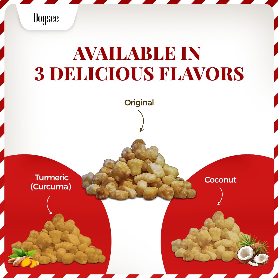 Dogsee Chew Mini Pops for Dogs and Puppies - Cheese | Dental Treats | High Protein | High Calcium | Low Fat | Helps Fight Plaque