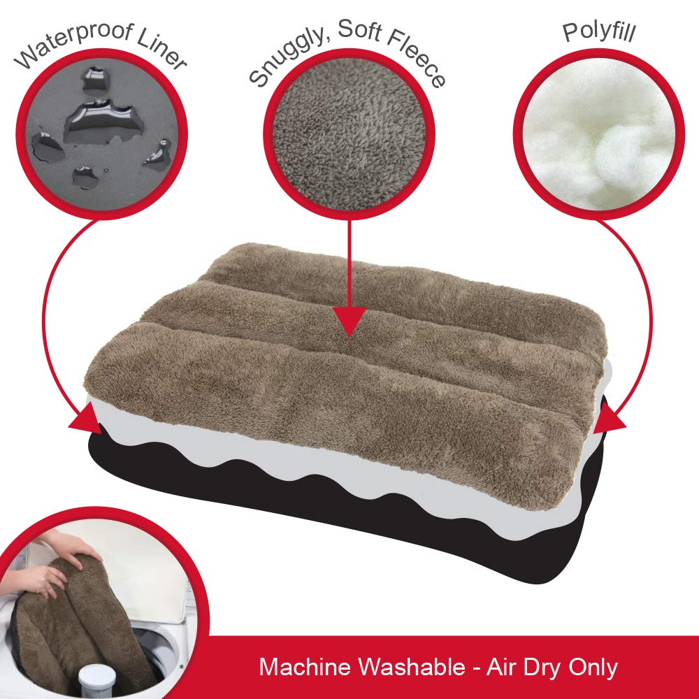 Sportpet Designs Waterproof Pet Bed - Fits Sportpet Plastic Dog Kennel, 36 Inches