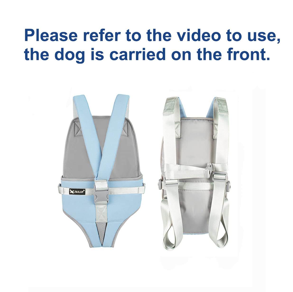 Leconpet Pet Dog Carrier Legs Out Front Backpack Adjustable Teddy Outdoor Chest Backpack For Small And Medium Dog With Fixed Buc