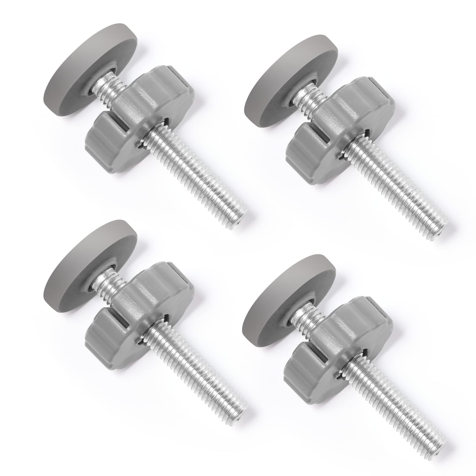 Babelio Pressure Gates Threaded Spindle Rods M10 (10 mm), Baby Gates Accessory Screw Bolts Kit Fit for All Pressure Mounted Walk
