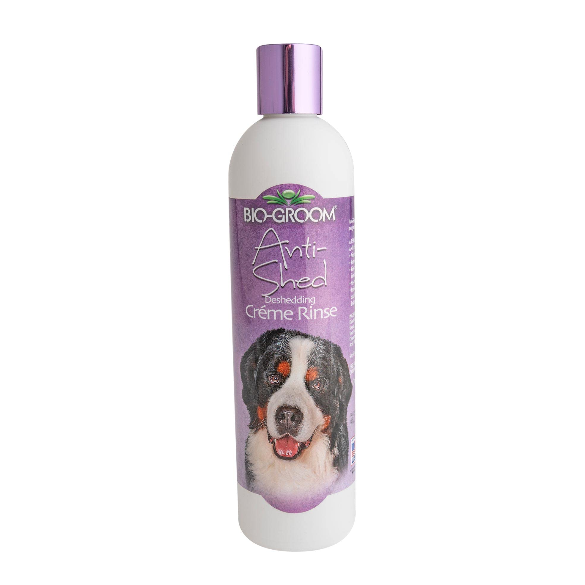 Bio-Groom Anti-Shed Deshedding Dog Conditioner ?Odor Eliminating, Anti-Shedding, Dog Bathing Supplies, Puppy Wash, Cat & Dog Grooming Supplies, Cruelty-Free, Made In Usa ?12 Fl Oz 1-Pack
