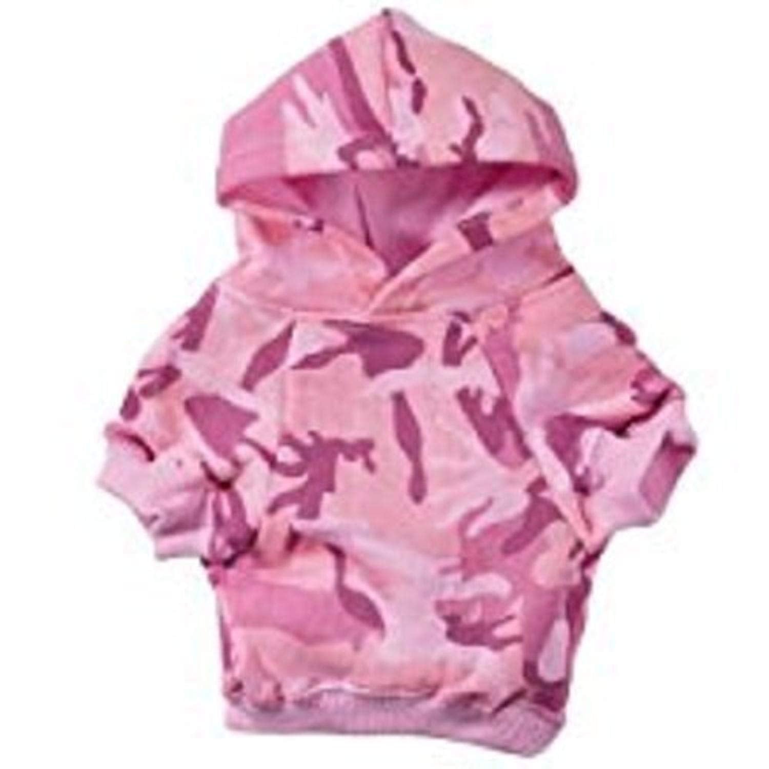 Casual Canine Camo Hoodie For Dogs, 7' Xs, Pink