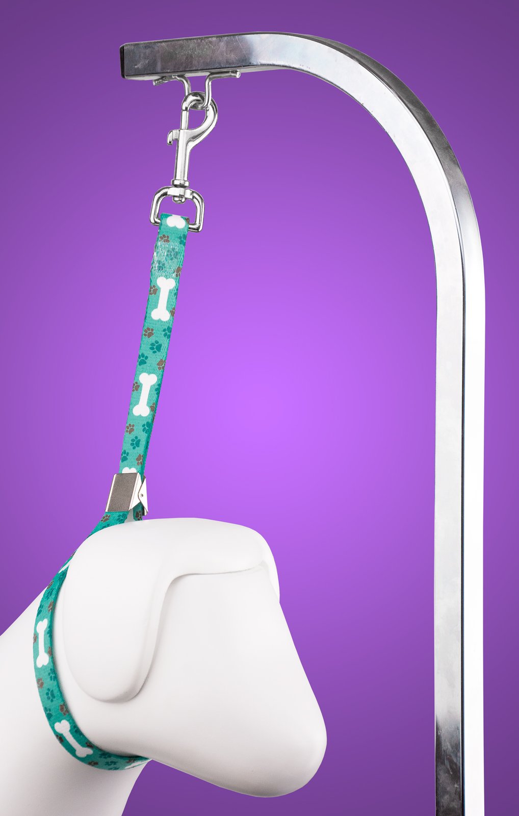 Country Brook Petz Dog & Pet 5/8 Inch Grooming Loop With Spring Loaded Clip - 18 Unique Designs For Grooming And Vet Tables (Oh