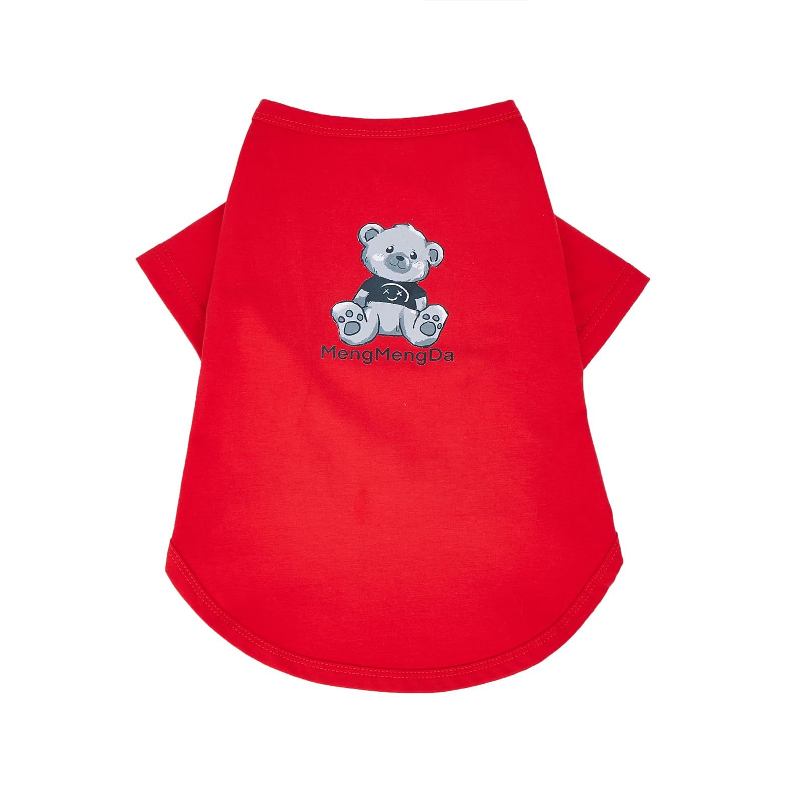 Mengmengda Dog Shirt For Xs Or Small Dogs, Indor Cotton Clothes For Girl Boy, Schnauzer, Chihuahua, Puppy Breathable Soft Cotton