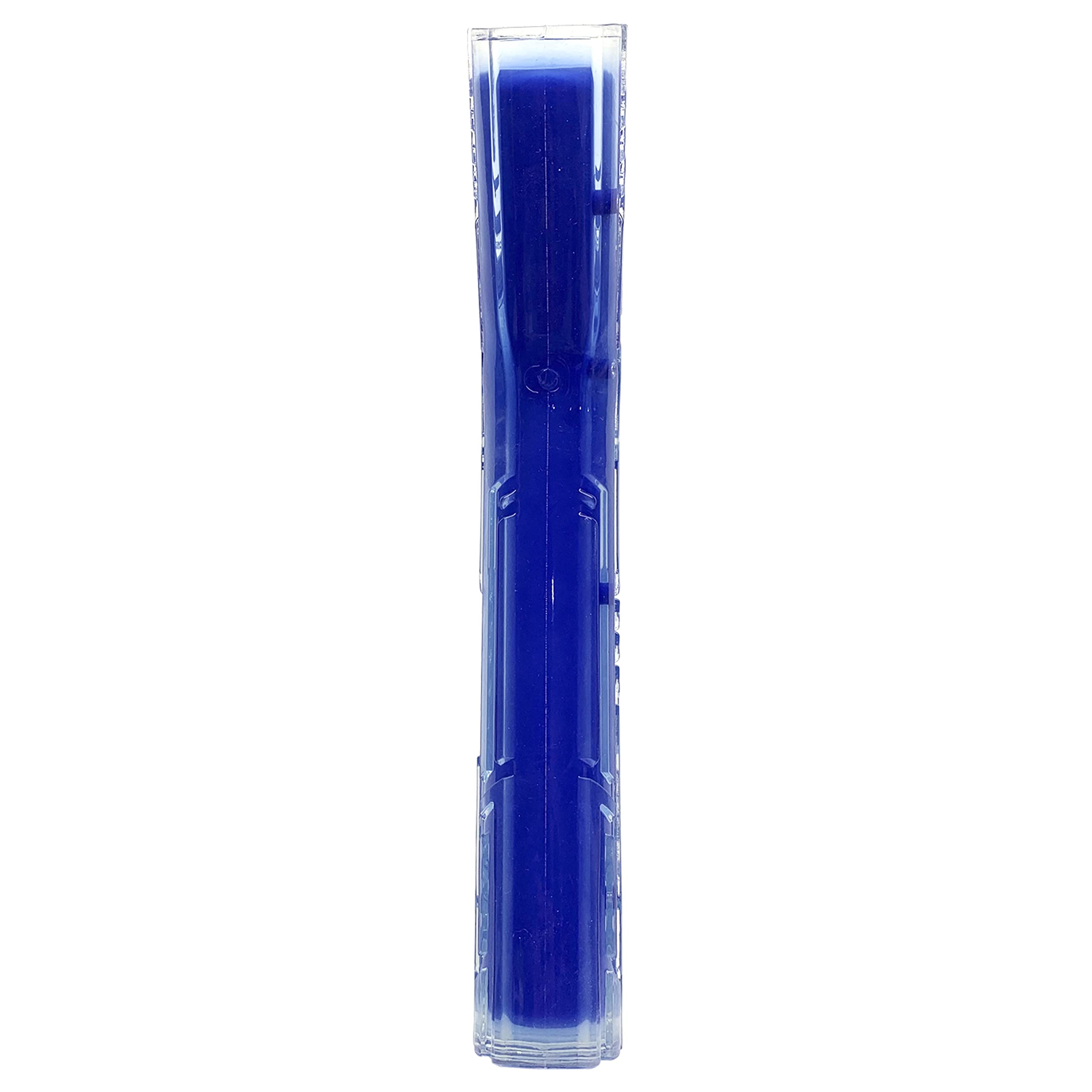 Nerf Dog 10In Tpr/Pp Scented Peanut Butter Superscent Stick Solid Core -Clear/Blue, (Nf-7133)