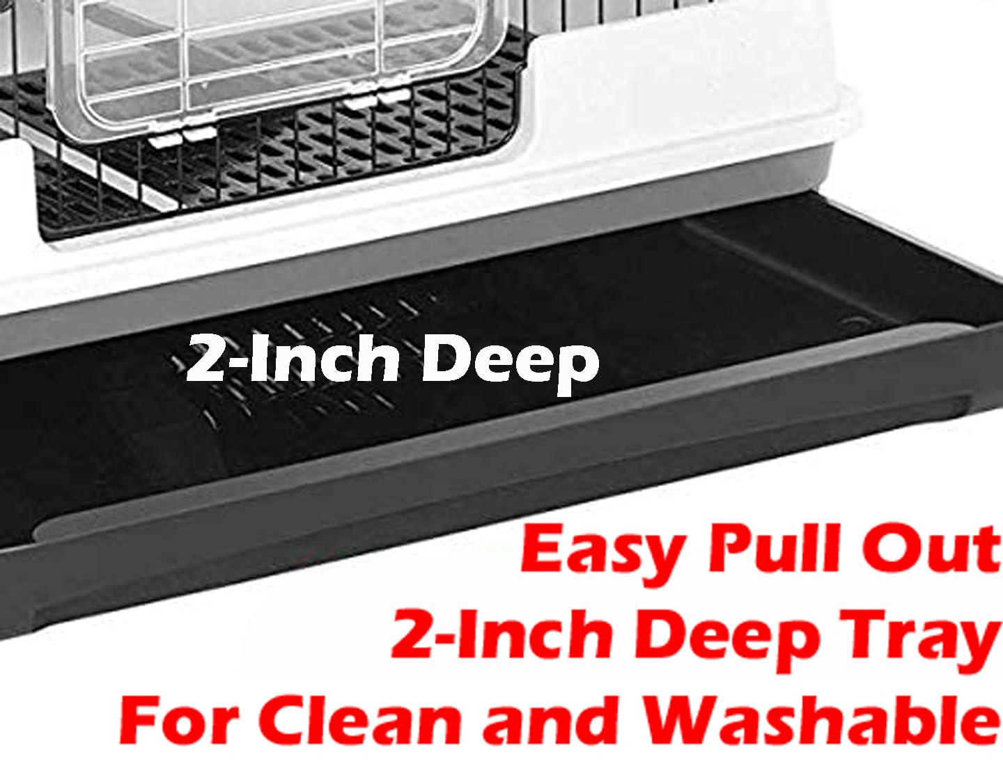 X-Large Deluxe 4-Level In/Outdoor Rabbit Hutch Cage For Ferret Squirrel Chinchilla Solid Platform Ramp Mesh Floor Easy Clean 2-I
