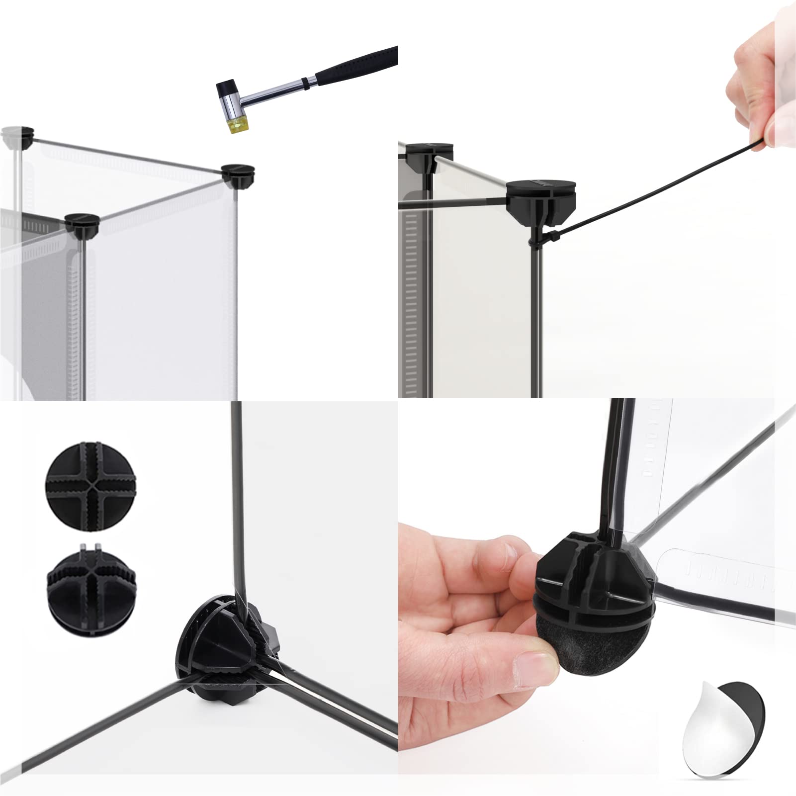 Dinmo Rabbit Playpen, Guinea Pig Cages, Hamster Cages, Interesting Game Holes Design For Small Animal, Bunny, Ferret, Hedgehog, Diy, Expanded, Portable, Exercise Fence, 61.4 X 25.4 X 16.4 Inches