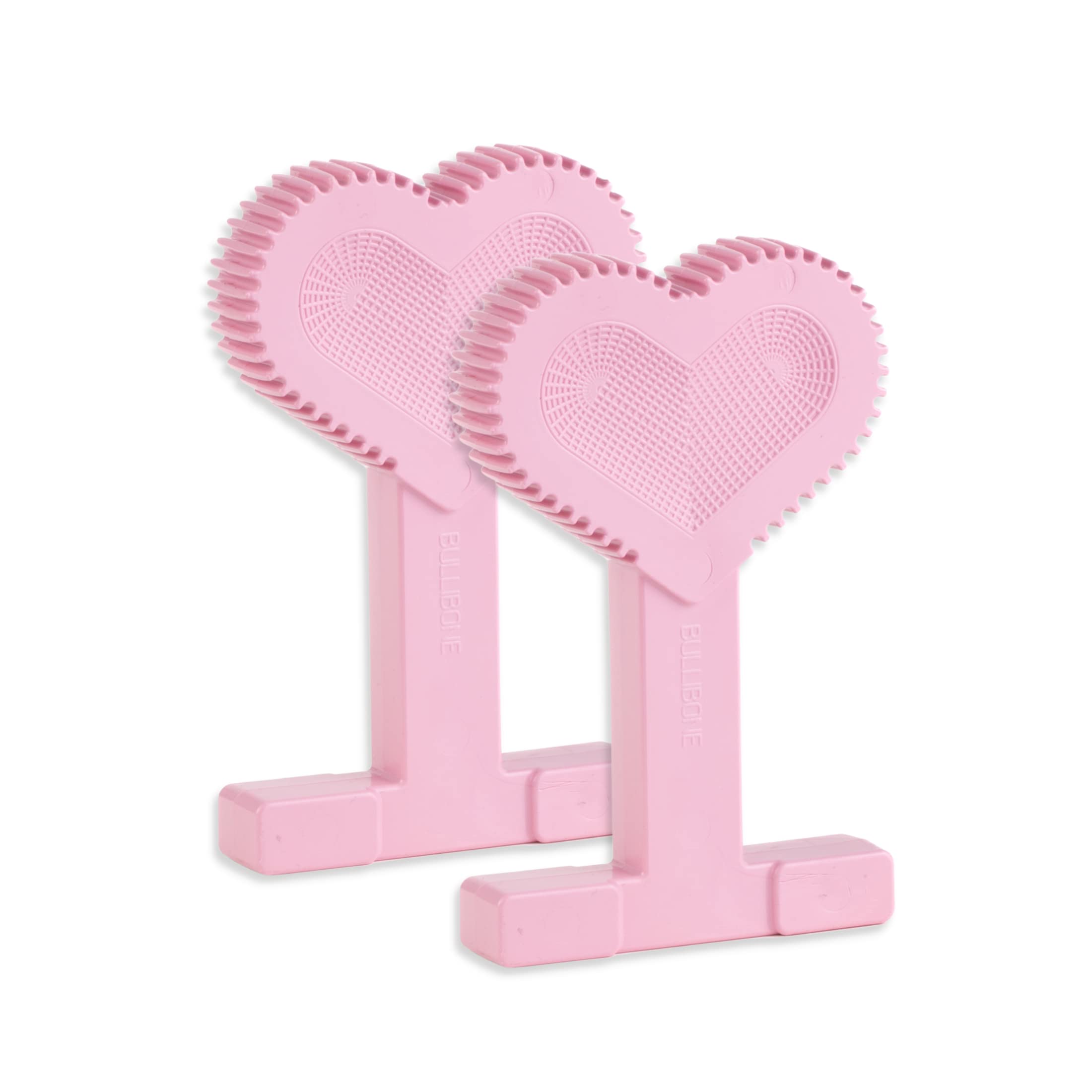 Bullibone Nylon Dog Chew Toy Nylon Bone - Improves Dental Hygiene, Easy To Grip Bottom, And Permeated With Flavor (Peppermint, Small - 2 Pack)