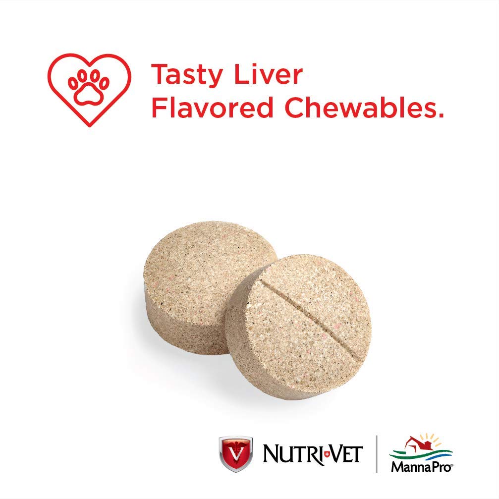Nutri-Vet Aspirin Chewables for Large Dogs, 75 Count, Pack of 2