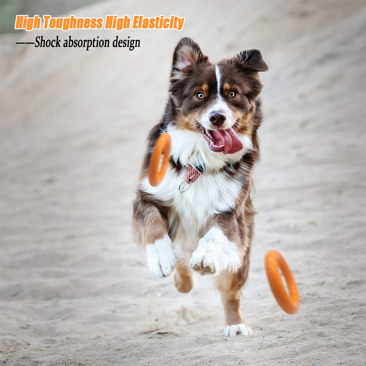 Dlder Dog Toys For Aggressive Chewers Large Breed,Durable Dog Ring Toy,Tough Rubber Dog Toy,Indestructible Dog Chew Toys For Large Medium Dogs Training And Teeth Cleaning.