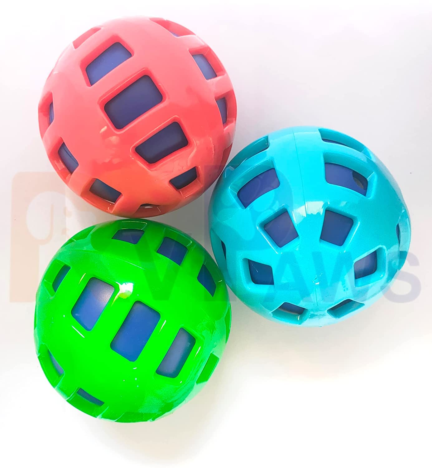 Pups&Pets Dogs Squeaky Sound Ball Toy | Interactive Chew Ball Toy For Puppy, Small & Medium Dog  1Pcs (Color May Vary)