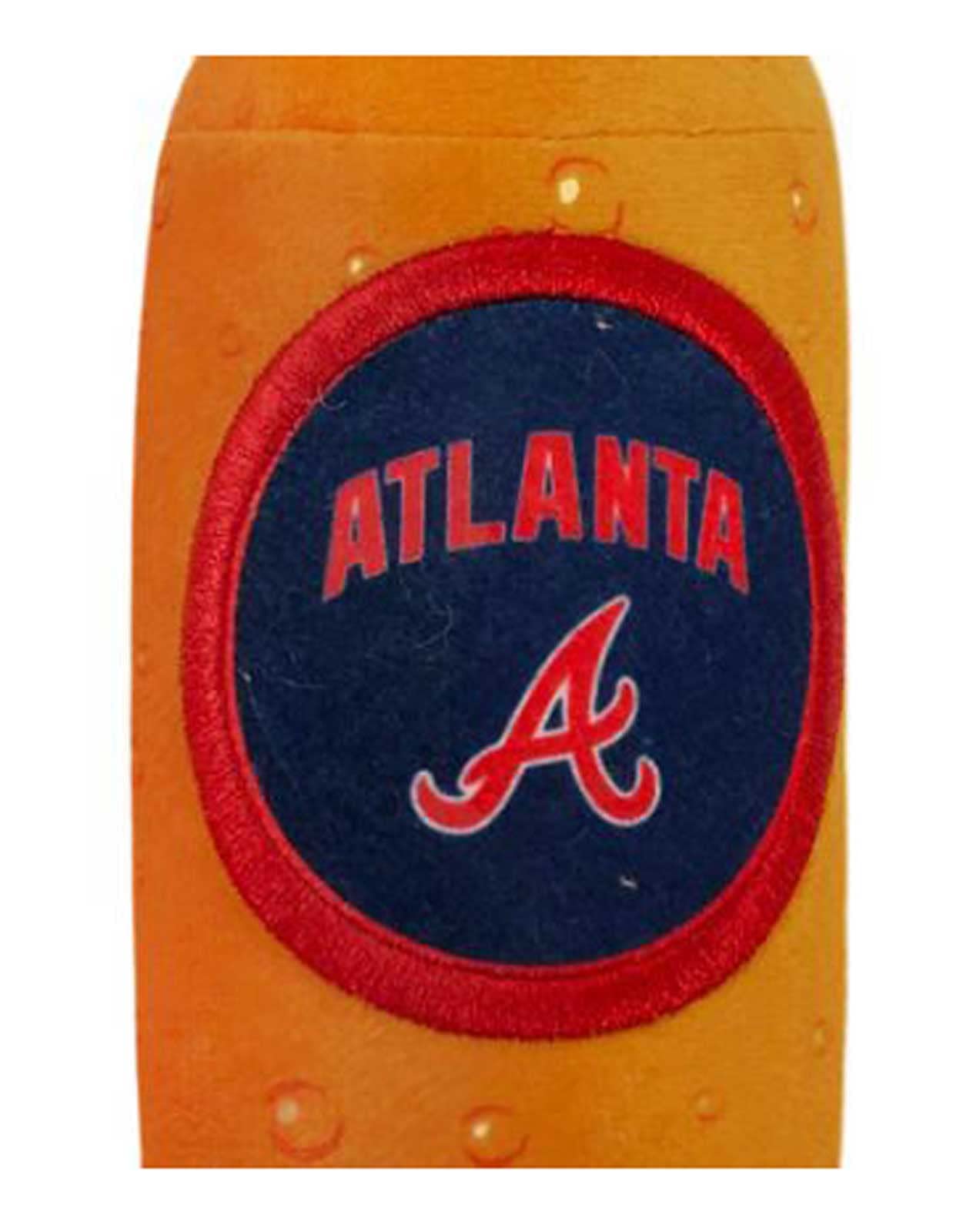 Pets First Mlb Atlanta Braves Stadium Beer Bottle Plush Dog Toy-Cutest Plush Toy For Dogs & Cats With Inner Squeaker & Premium E