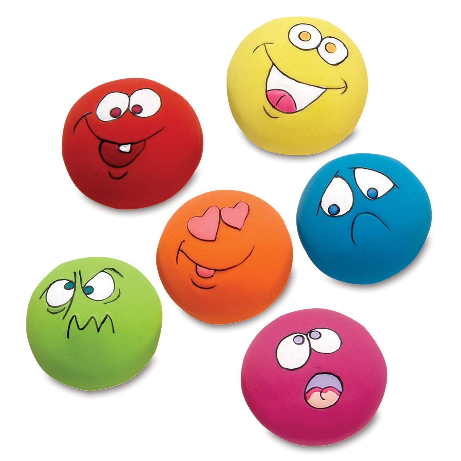 Zanies Latex Toy Prepack Sm 6 Pieces