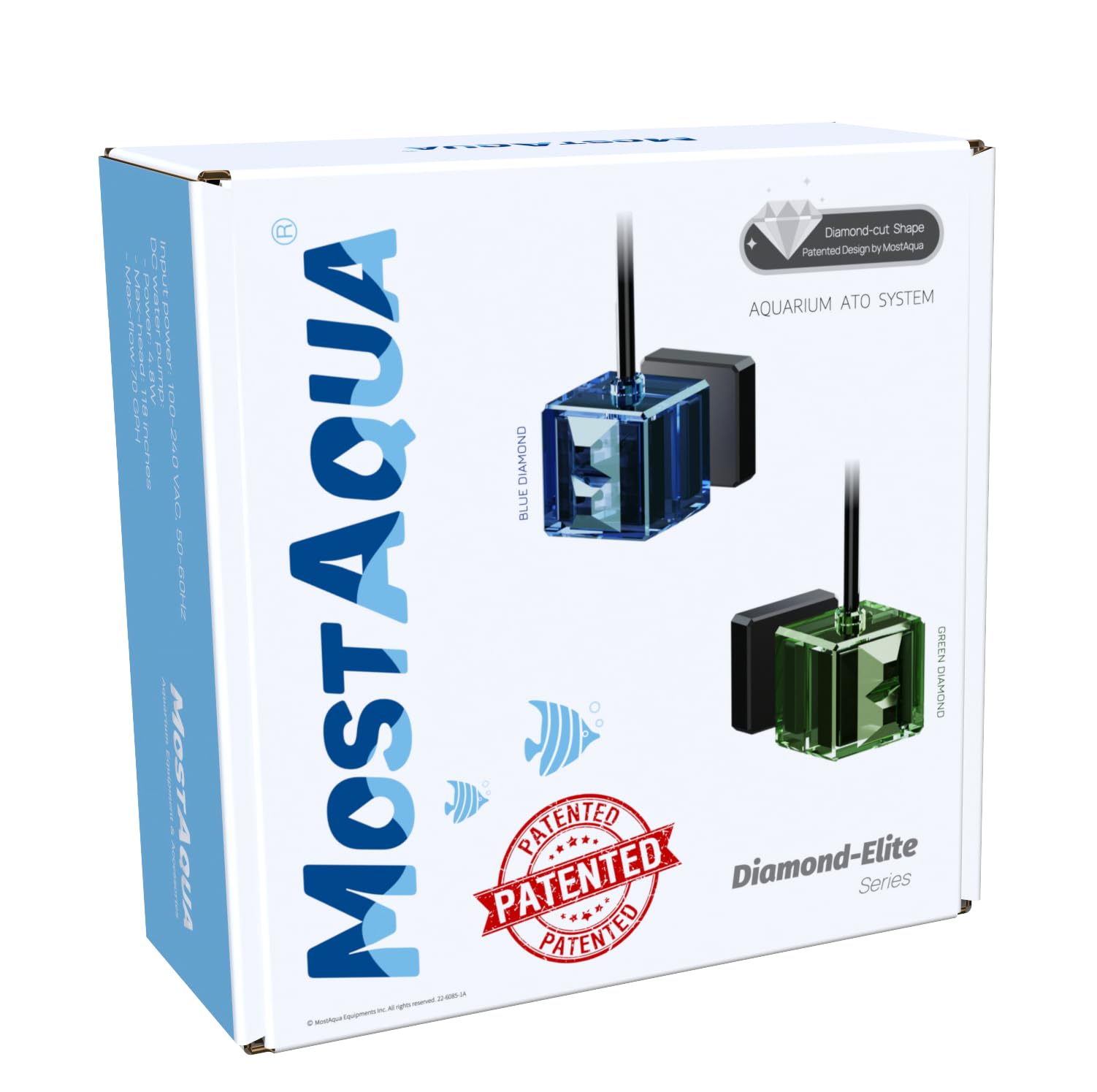 MostAqua Aquarium ATO, Dual Sensor Upgraded Pro Water refilling Kit, Auto Top Off for Freshwater Saltwater Aquarium, Fish Tank A