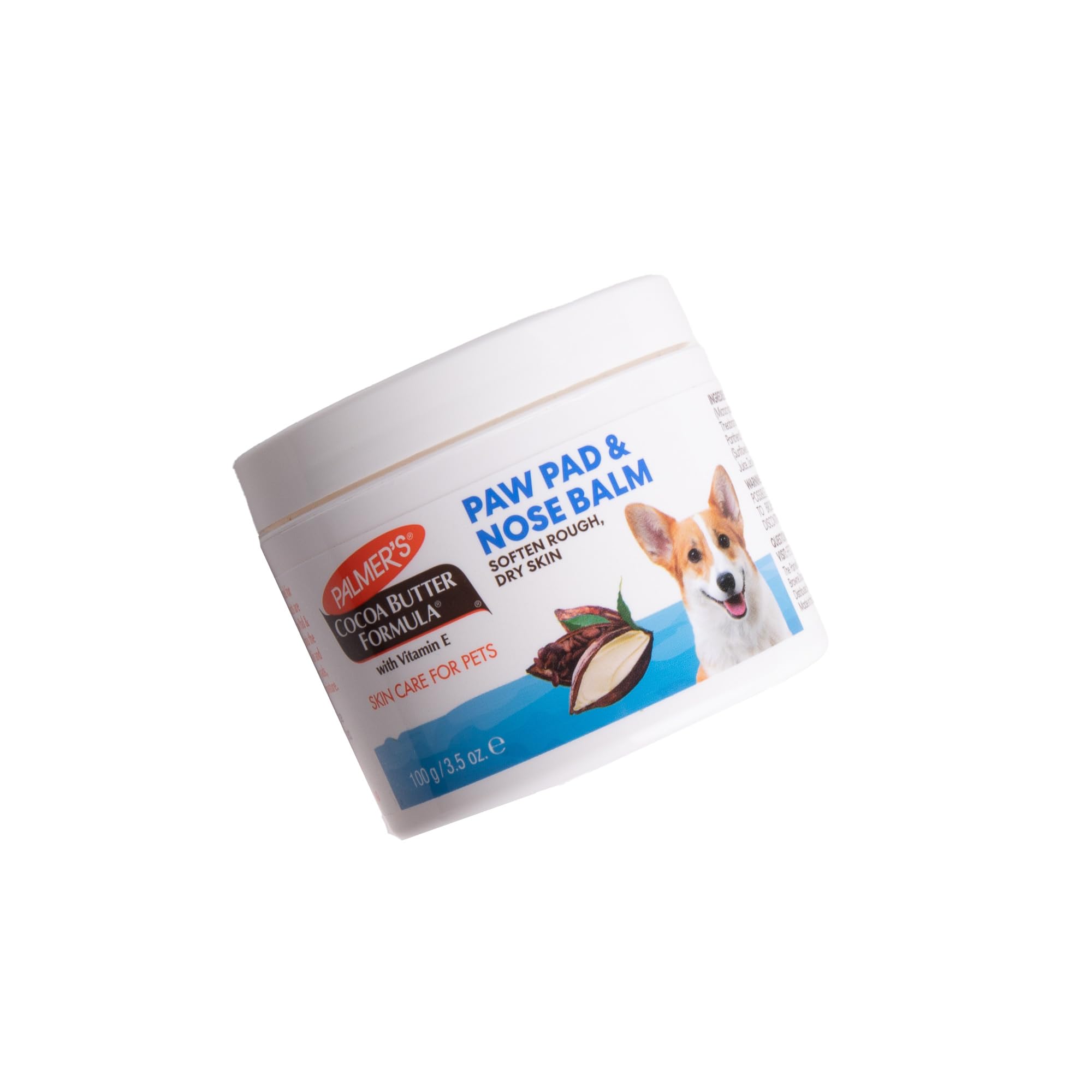 Palmer'S For Pets Cocoa Butter Fragrance Free Paw Pad & Nose Balm For Dogs - Dog Skin Soother Balm, Dog Paw Balm For Dry Skin & Pads - Palmer'S Cocoa Butter Formula With Vitamin E For Pets