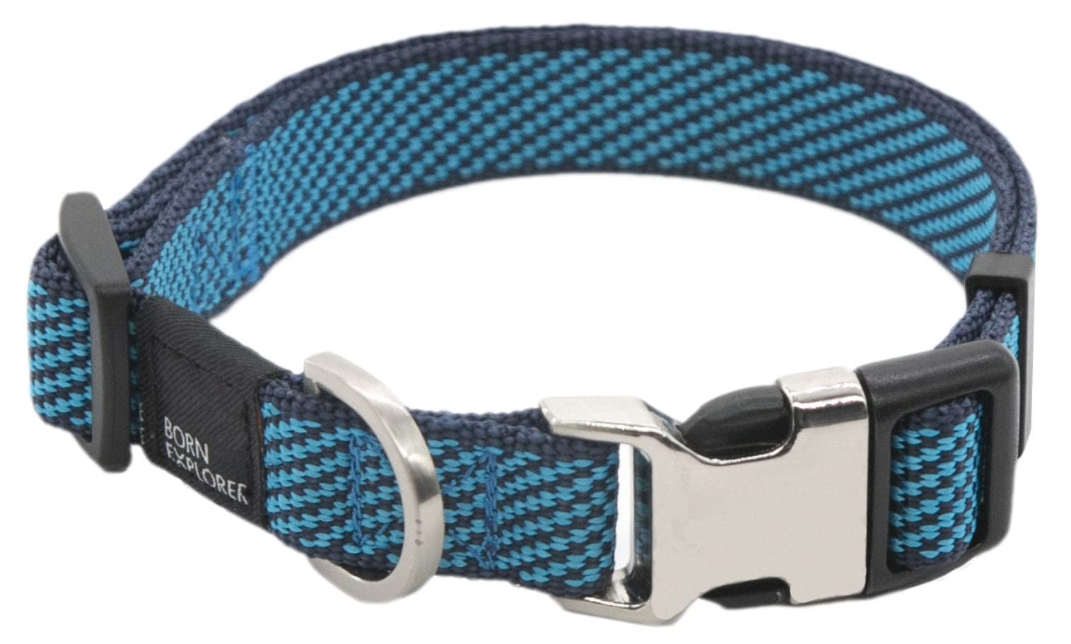 Pet Life Escapade Outdoor Series 2-in-1 Convertible Dog Leash and Collar, LG, Blue