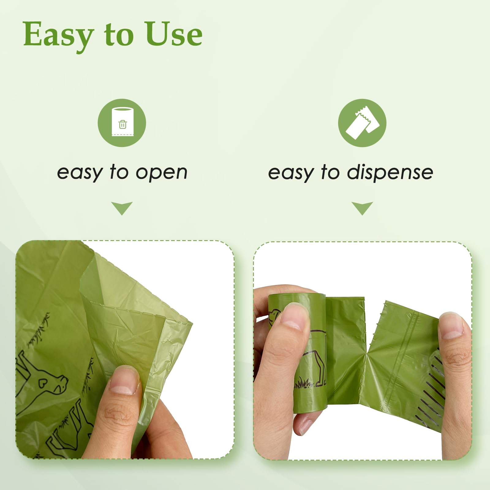 720 Count Lavender Scented 13    X 9   Dog Poop Bags Rolls, Leakproof Strong & Sturdy Waste Bags For Doggie Cat Pet