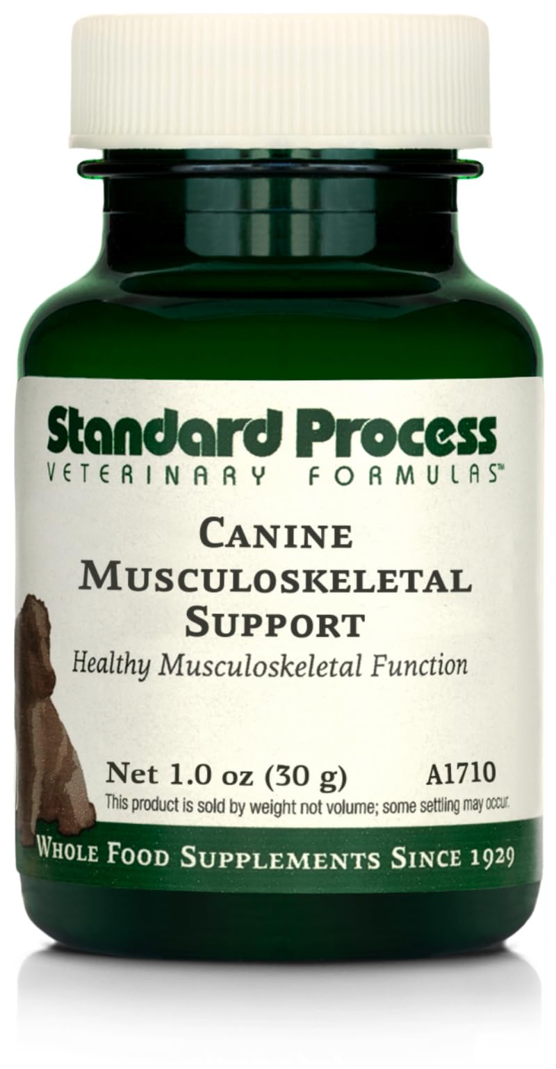 Standard Process Canine Musculoskeletal Support - Bone & Joint Health Formula for Pets - Canine Musculoskeletal Support Suppleme
