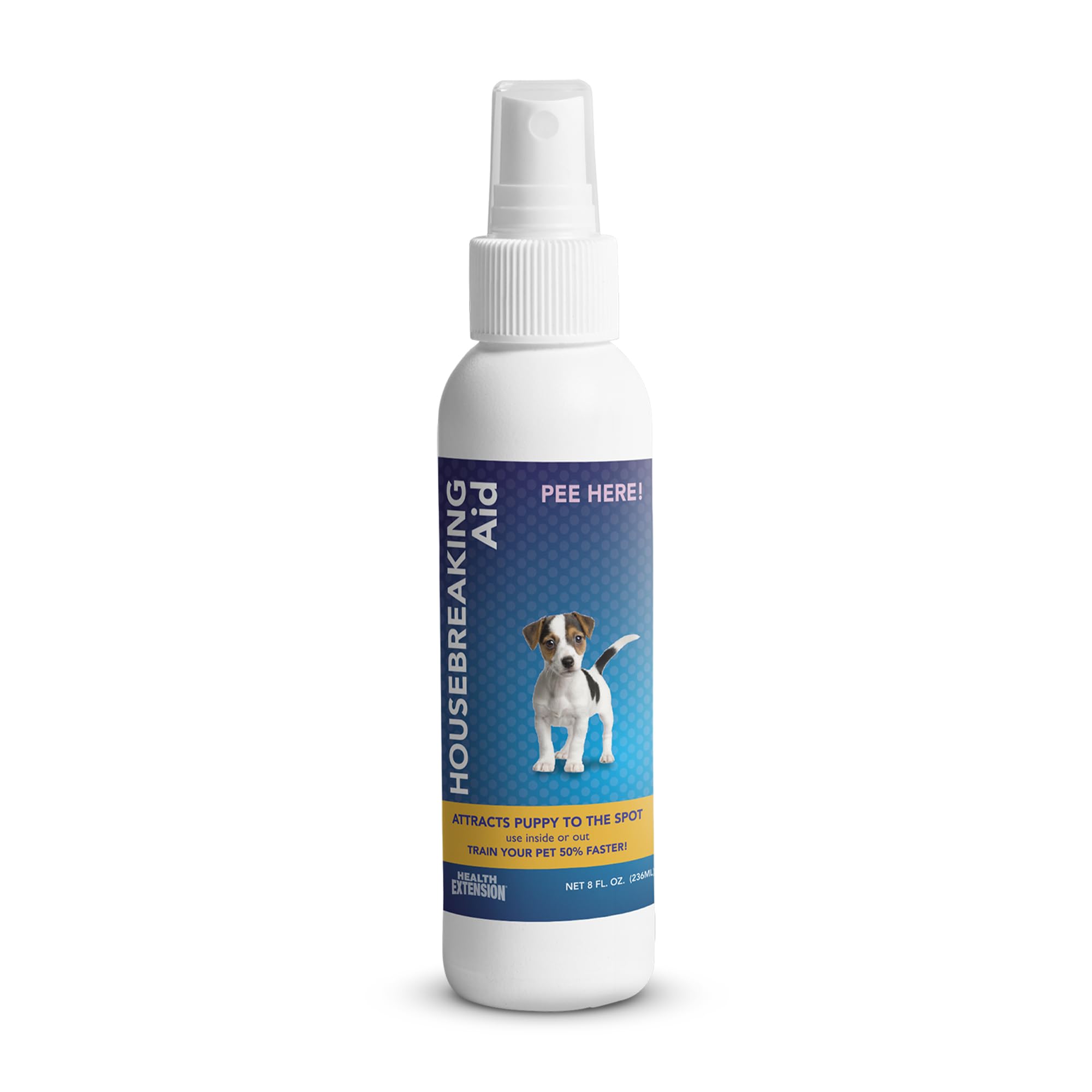 Health Extension Housebreaking Aid for Puppies, 8 Oz - All-Natural Scent to Attract Puppies to Training Pads, Simplifies Potty T