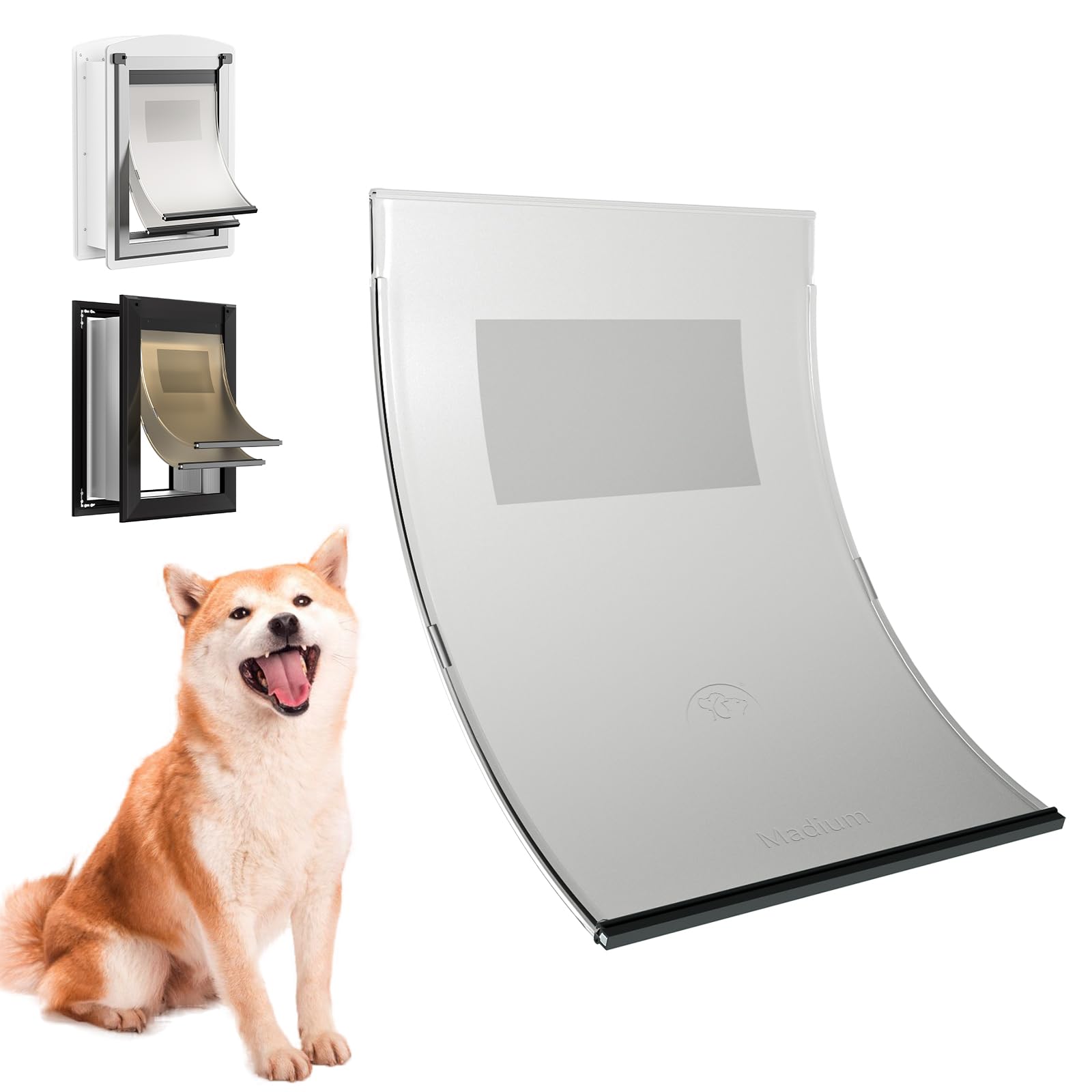 Decormax Replacement Flap For Dog And Cat Doors Including Screws, Medium