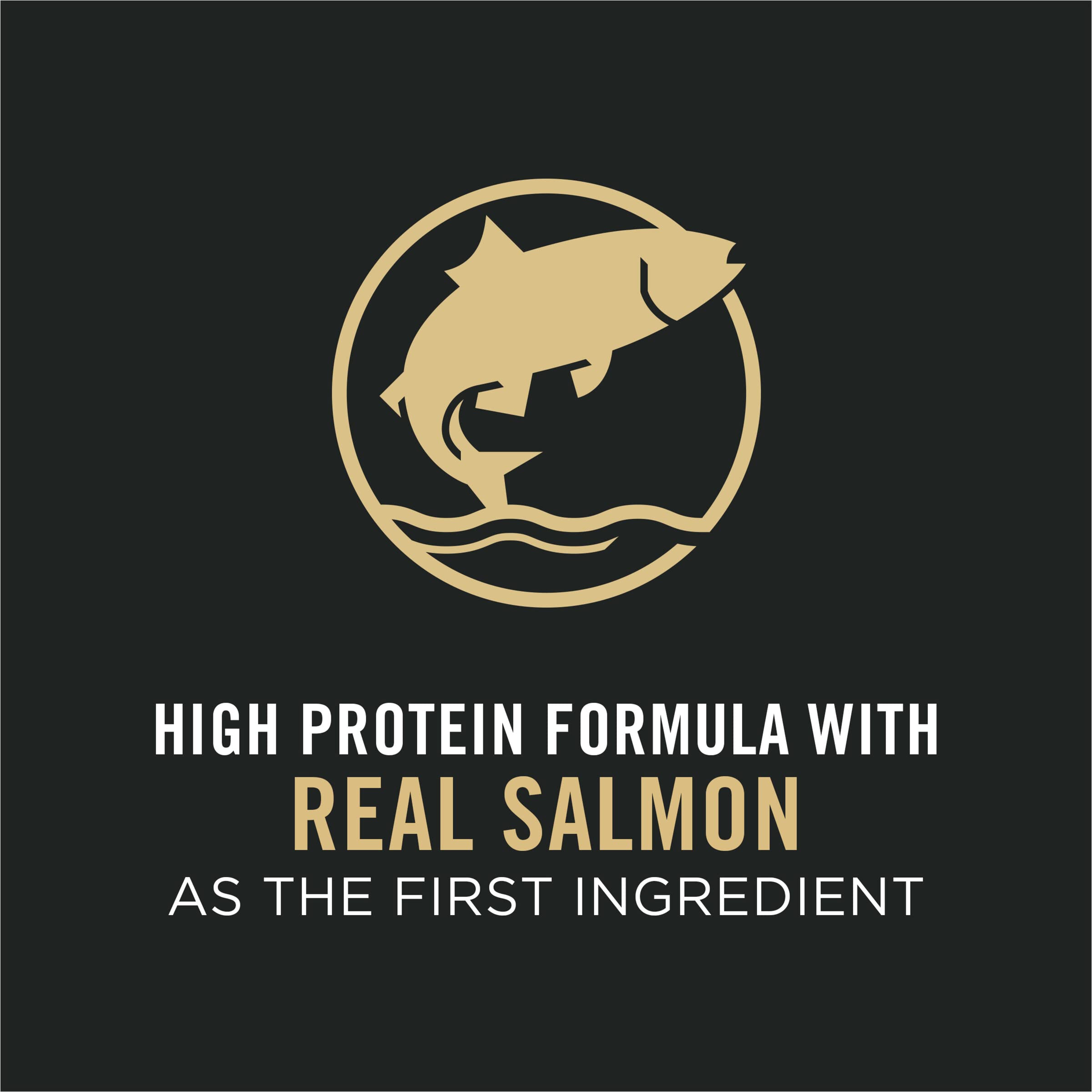 Purina Pro Plan Complete Essentials Shredded Blend Salmon and Rice Formula Adult High Protein Cat Food - 6 lb. Bag