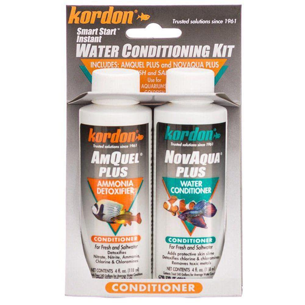 Kordon #31314 Novaqua/Amquel Kit Water Conditioners For Aquarium, 4-Ounce